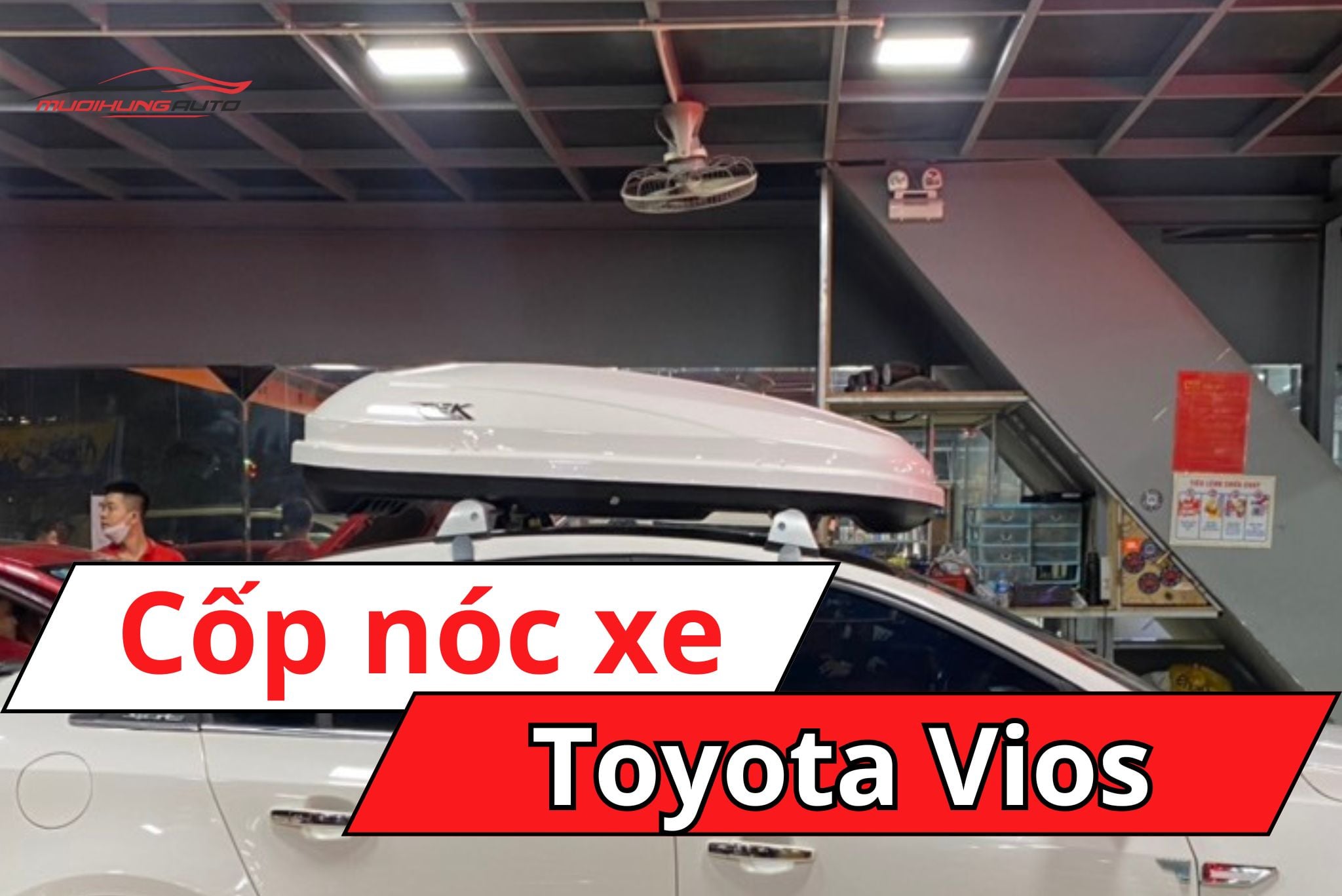 Cốp nóc xe Toyota Vios