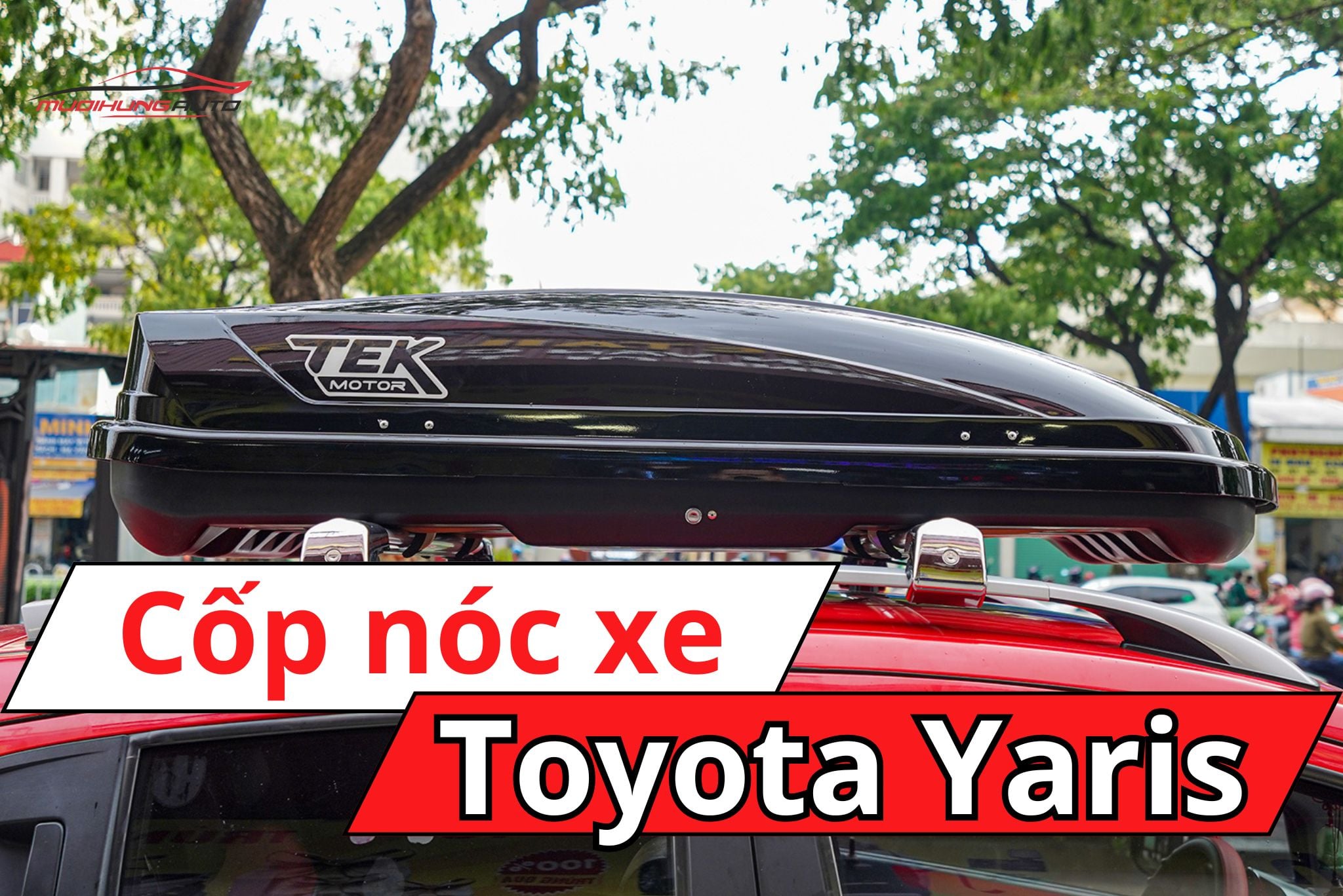 Cốp nóc xe Toyota Yaris