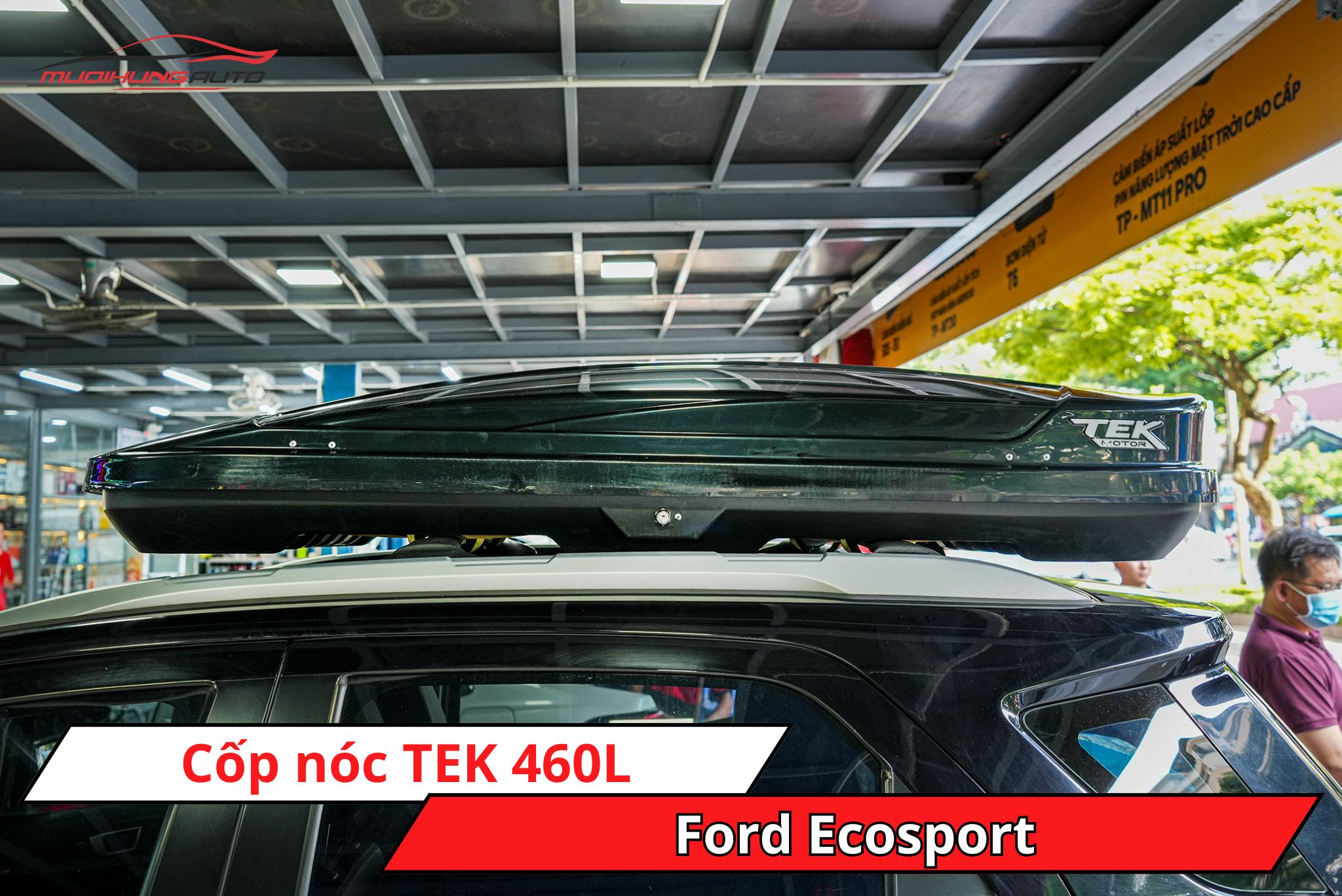 Cốp phi thuyền TEK 460L cho Ford Ecosport