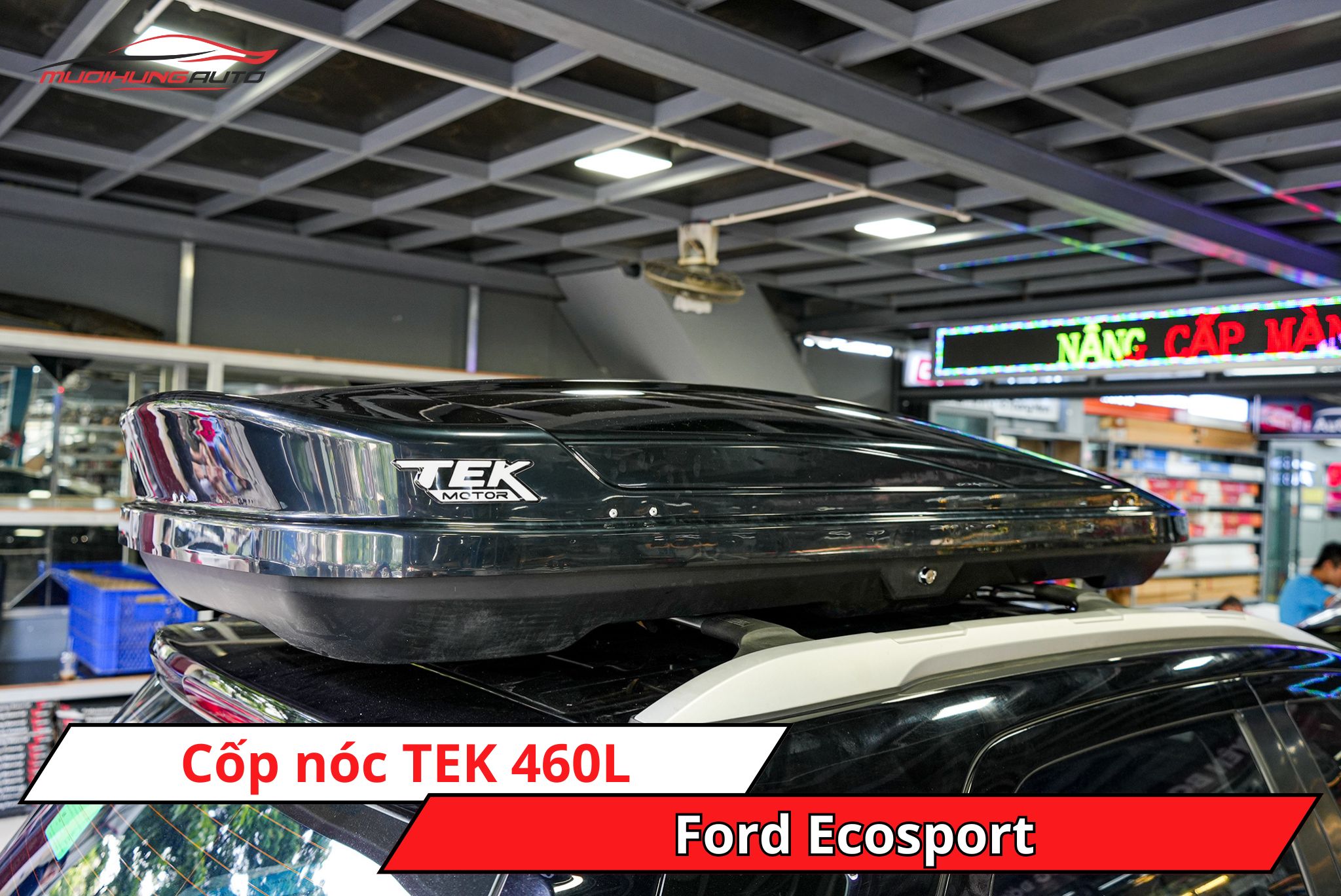 Cốp phi thuyền TEK 460L cho ô tô Ford Ecosport