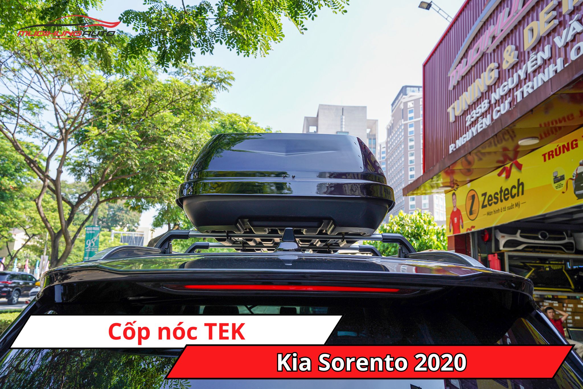 Cốp phi thuyền TEK cho ô tô Kia Sorento 2020