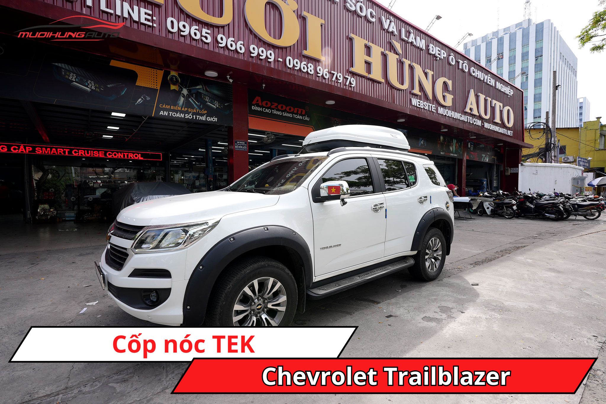 Cốp phi thuyền TEK cho xe Chevrolet Trailblazer