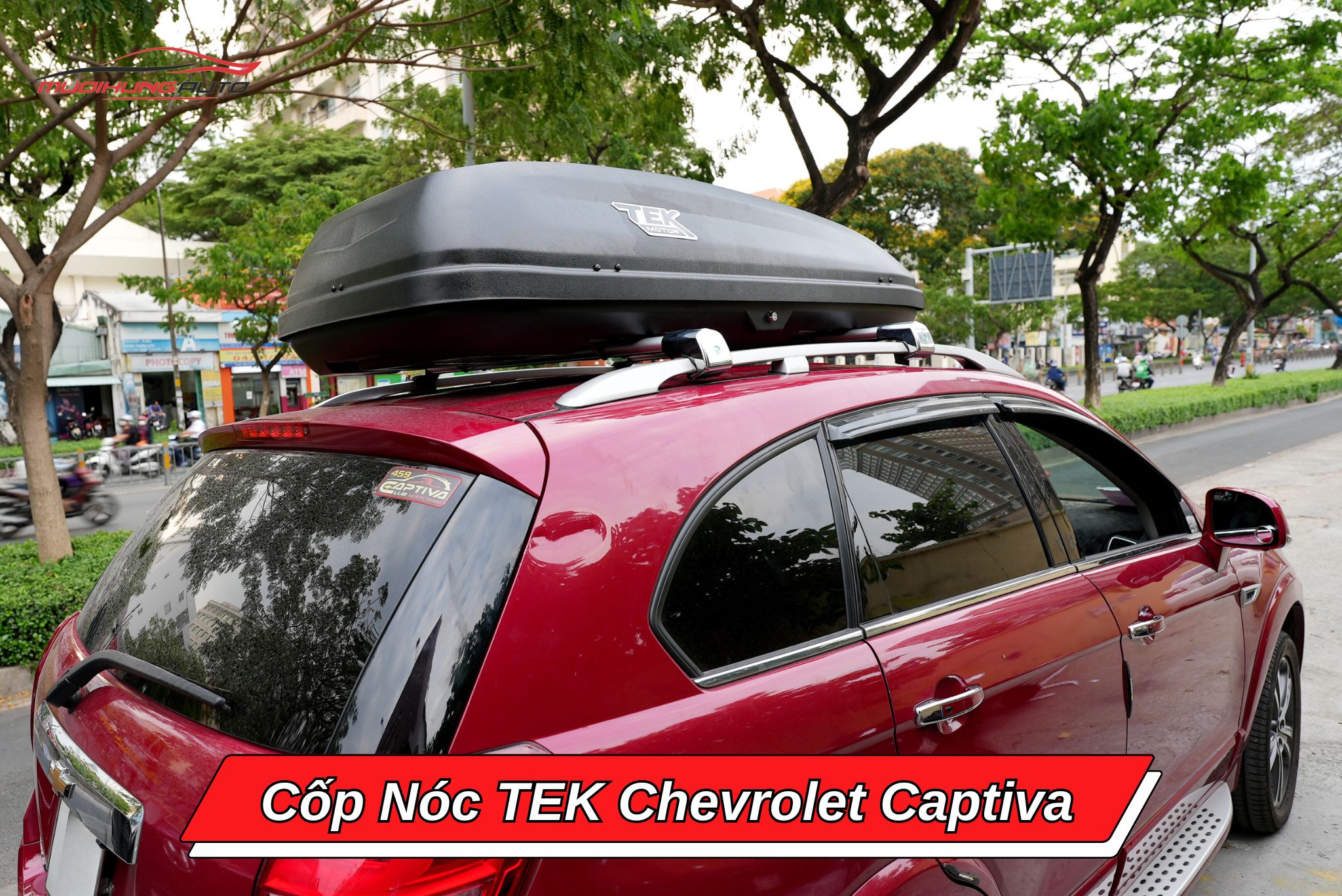 Cốp phi thuyền TEK ô tô Chevrolet Captiva