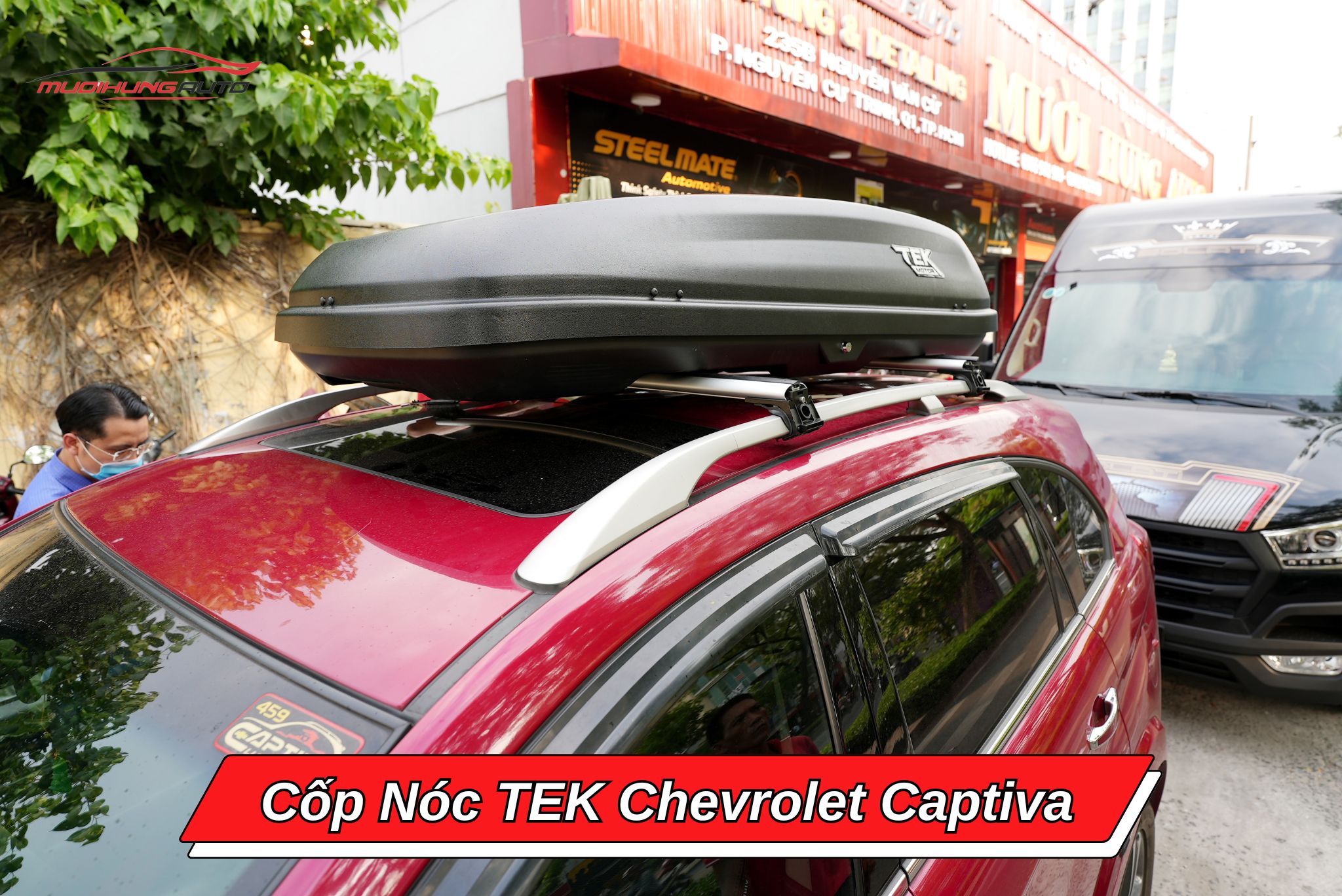 Cốp phi thuyền TEK xe Chevrolet Captiva