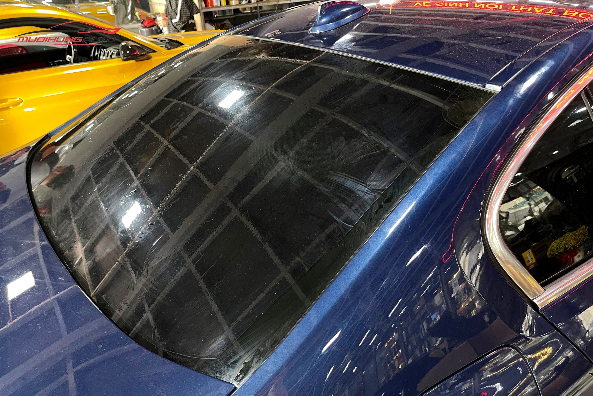 Dán phim cách nhiệt 3M BMW 520i