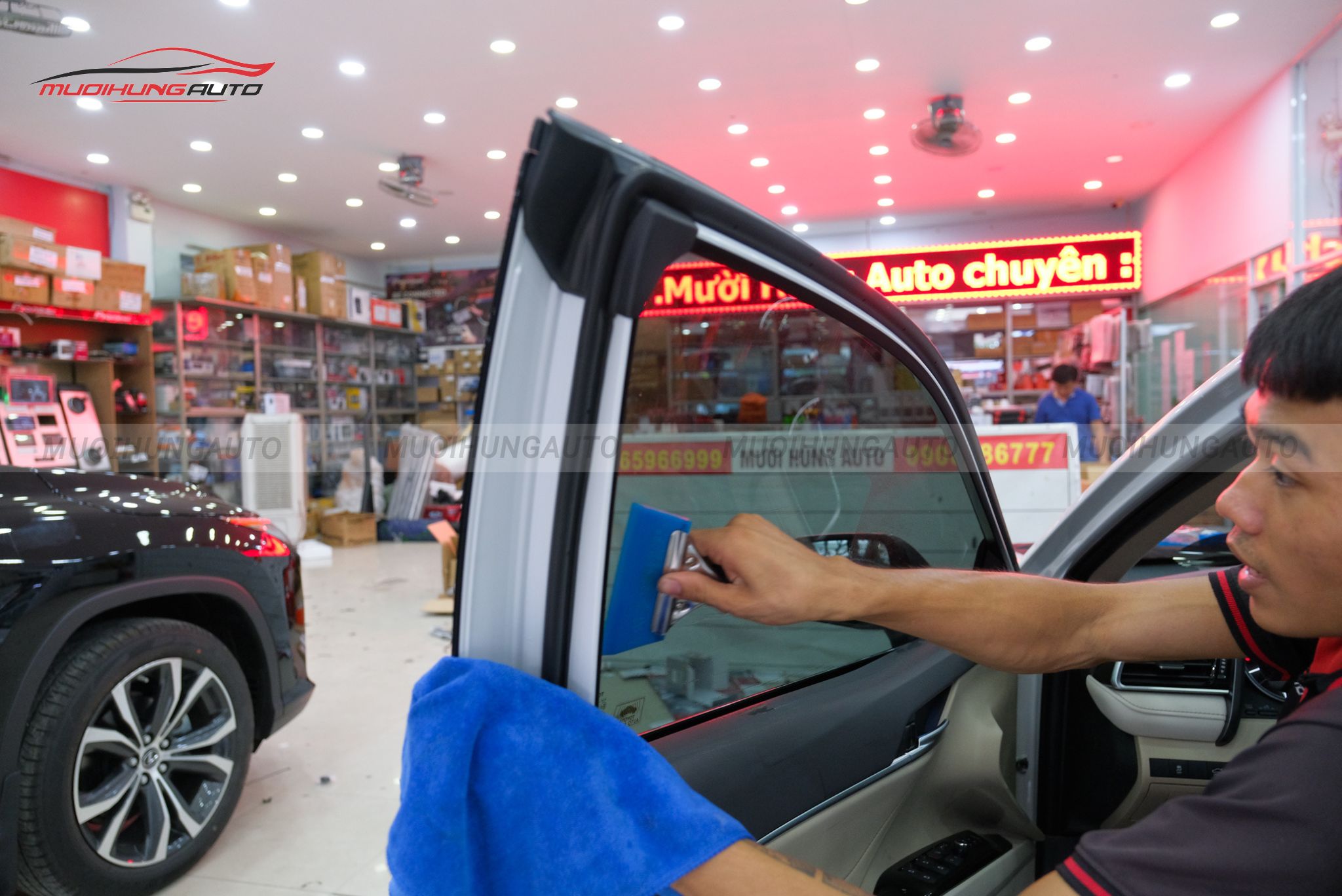 Dán phim cách nhiệt 3M chính hãng Toyota Camry