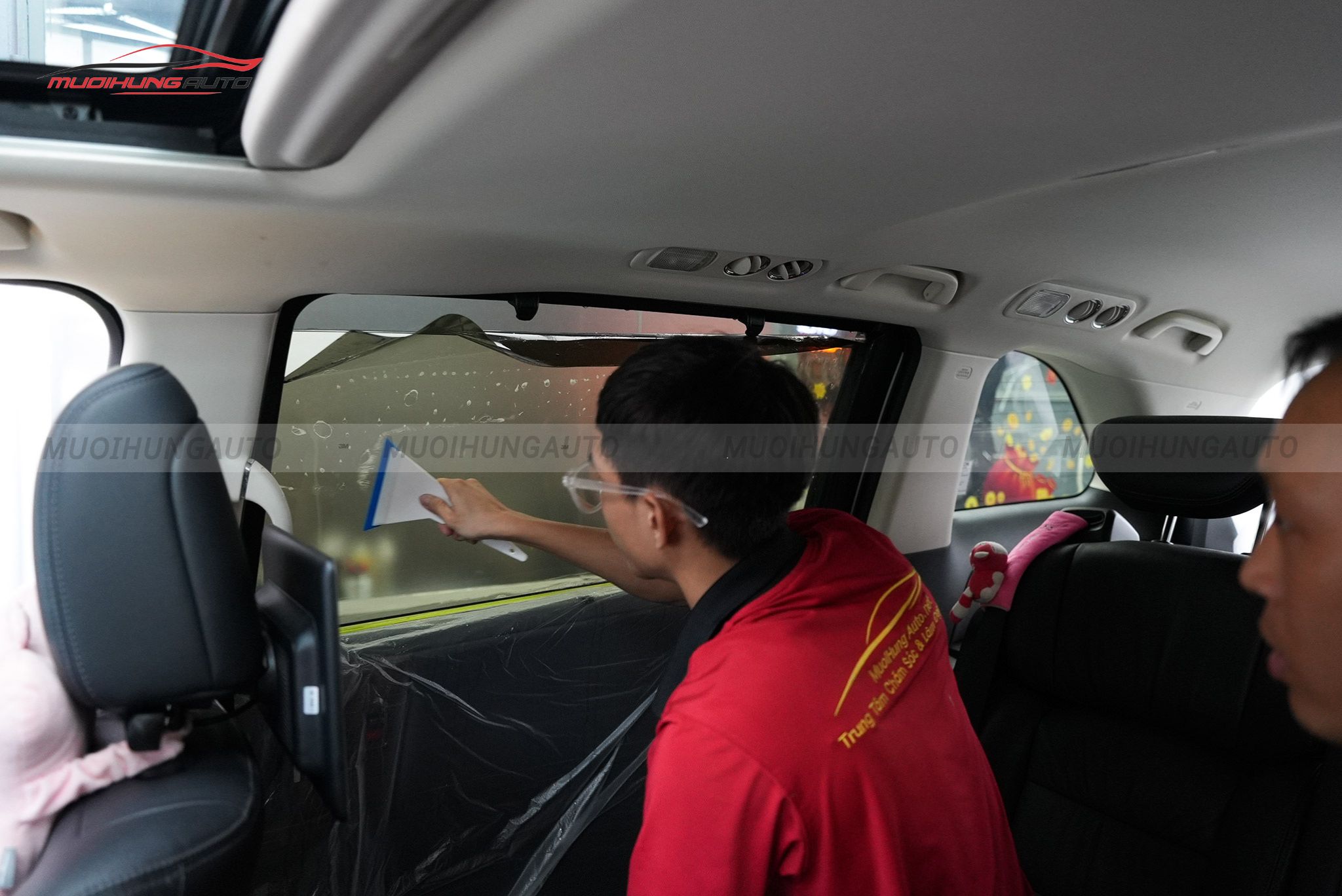 Dán phim cách nhiệt 3M cho Honda Odyssey 2016