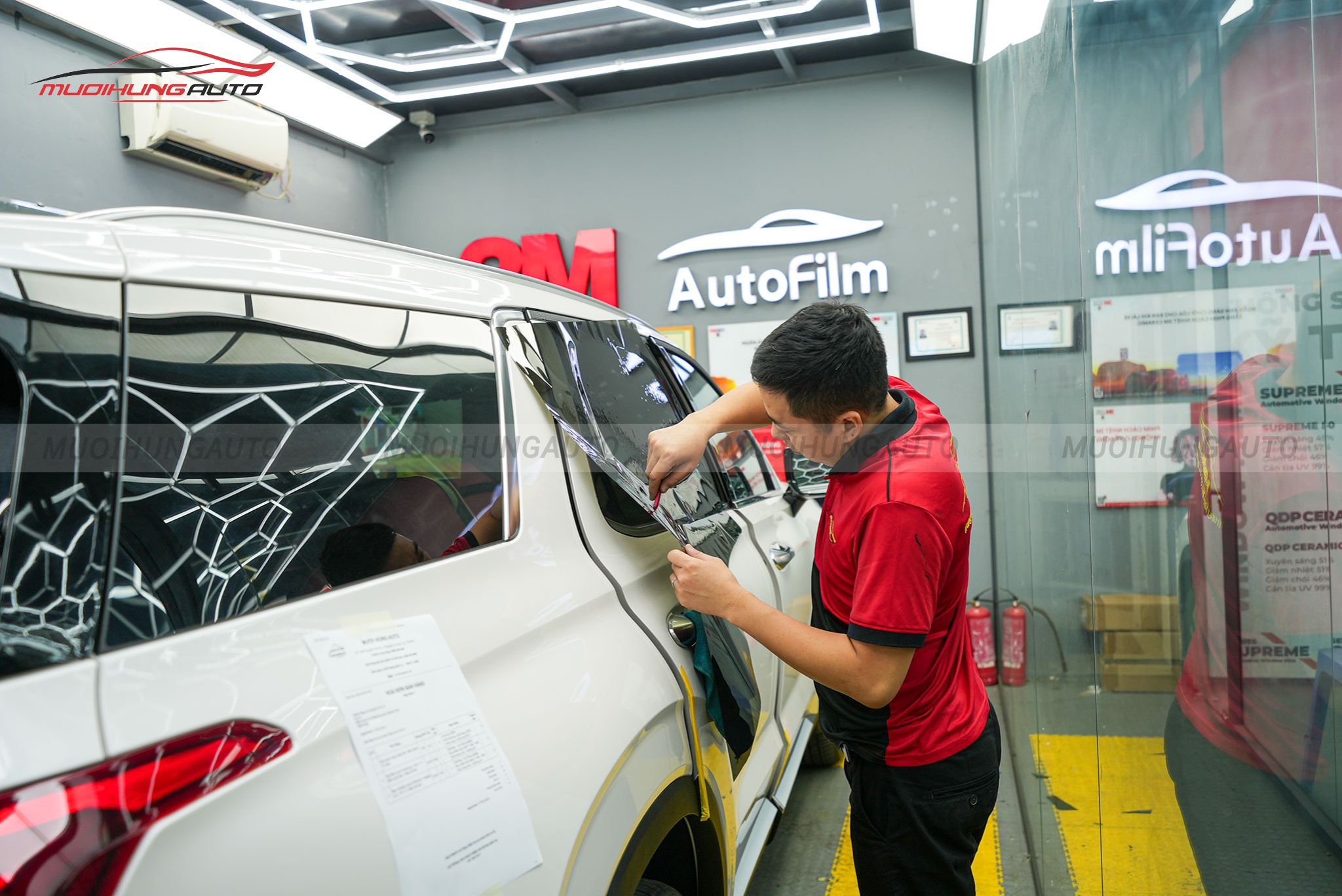 Dán phim cách nhiệt 3M cho Hyundai Palisade 2024