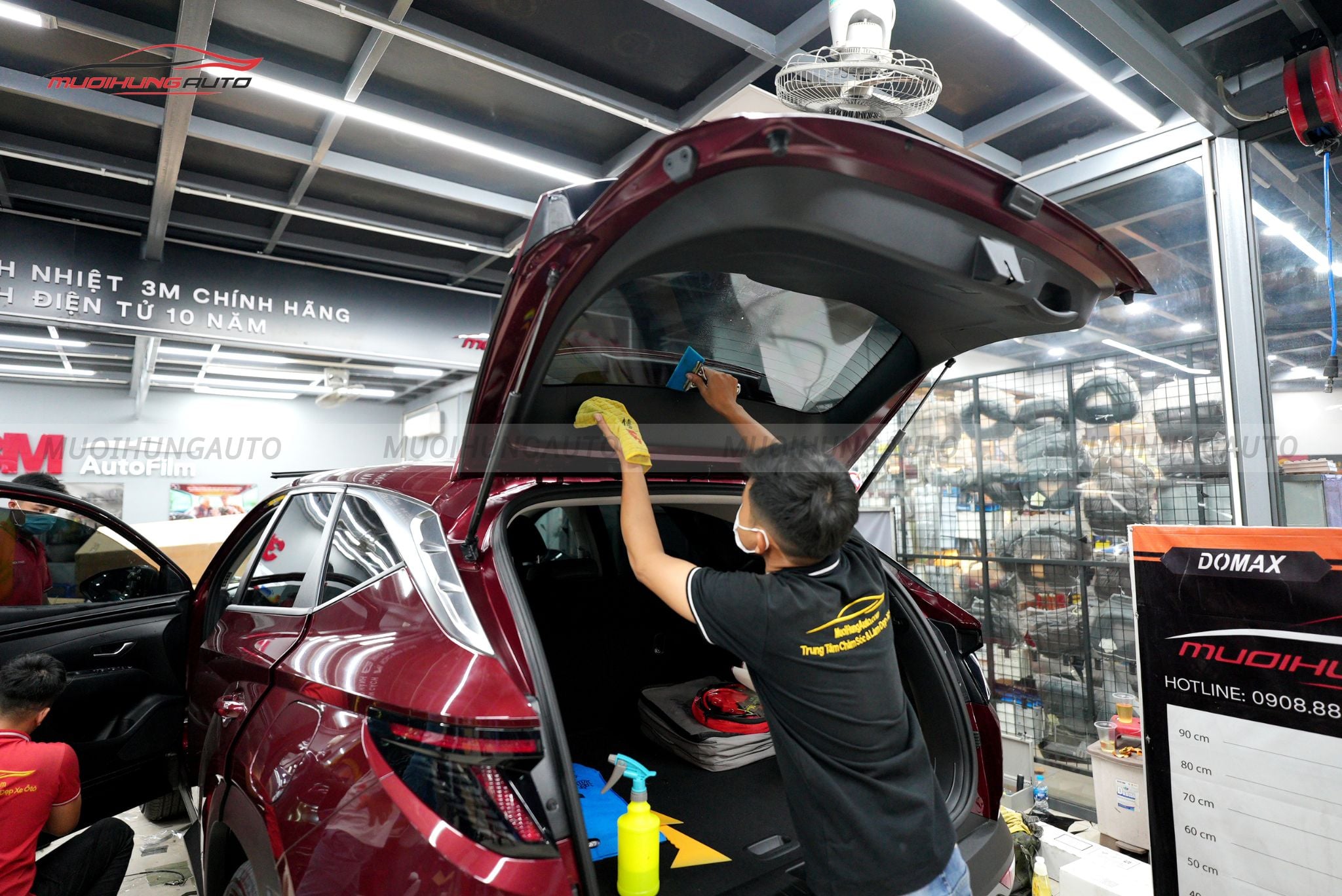 Dán phim cách nhiệt 3M cho Hyundai Tucson