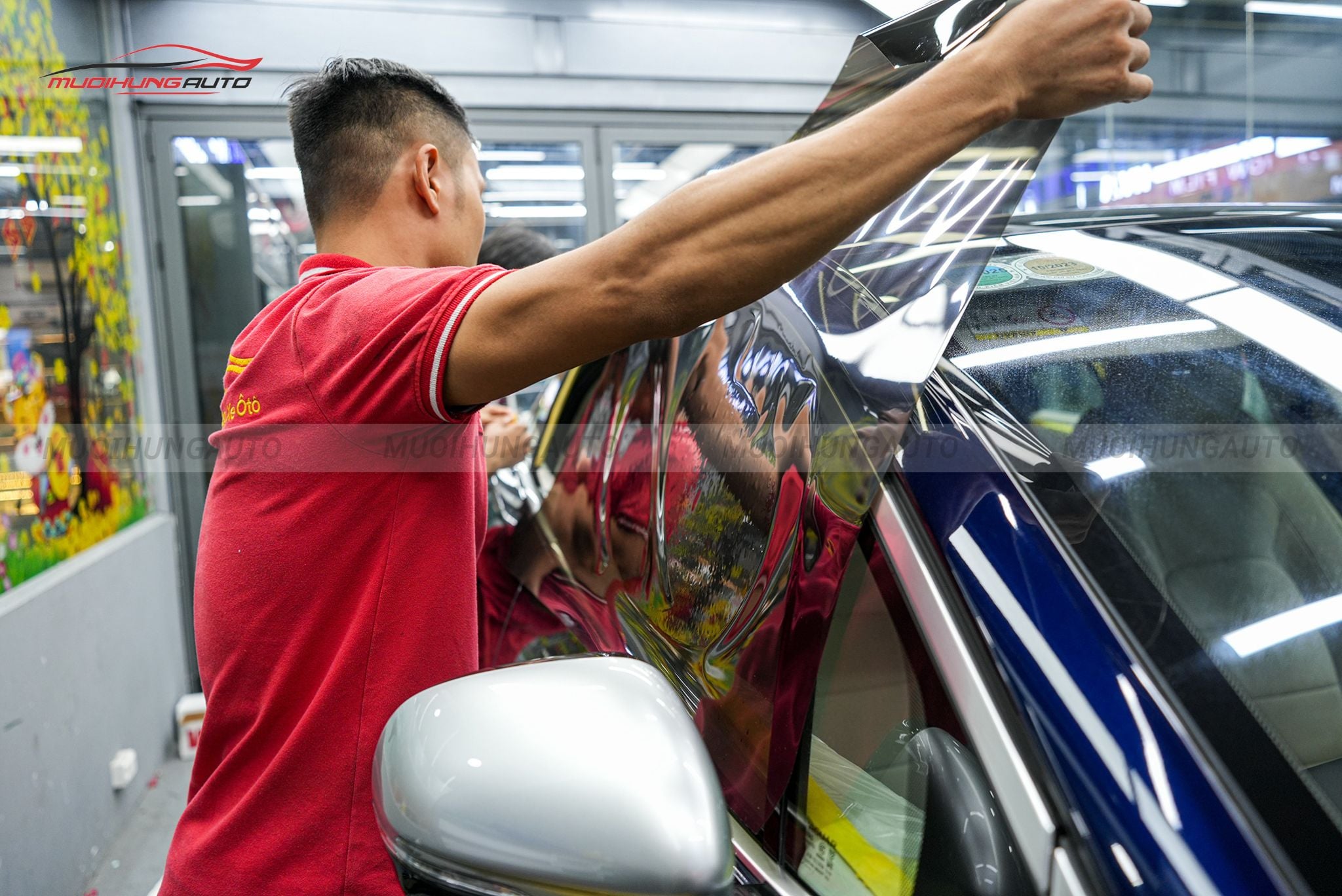 Dán phim cách nhiệt 3M cho Jaguar EV400