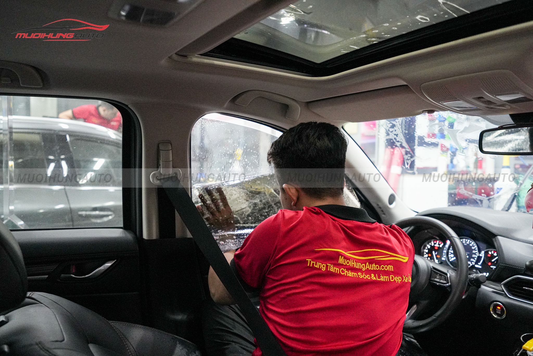 Dán phim cách nhiệt 3M cho Mazda CX5