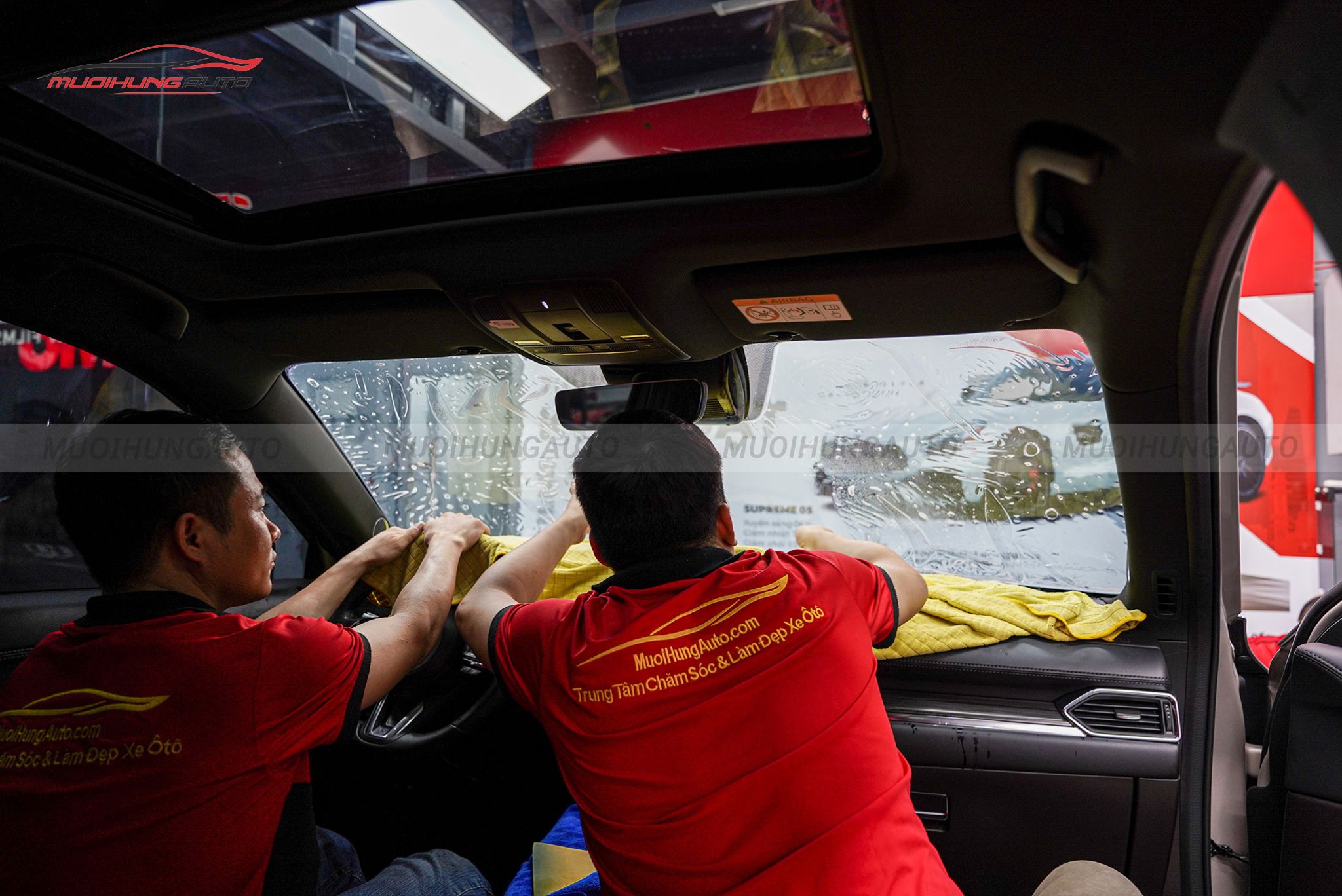 Dán phim cách nhiệt 3M cho Mazda CX8 2023