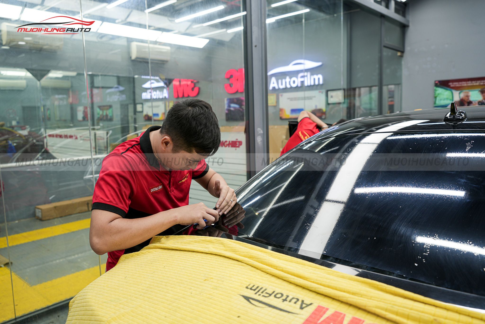 Dán phim cách nhiệt 3M cho Mercedes S400 2015