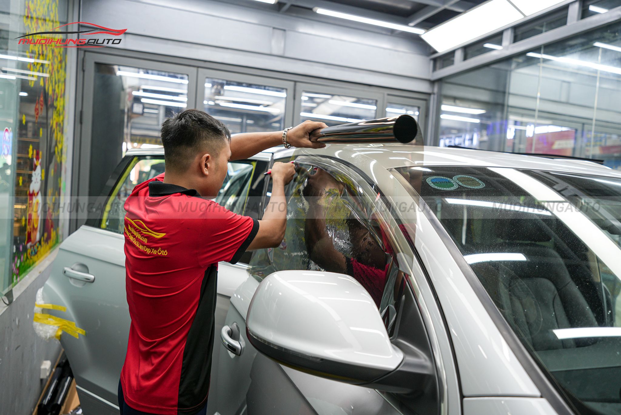 Dán phim cách nhiệt 3M cho ô tô Audi Q7 2010