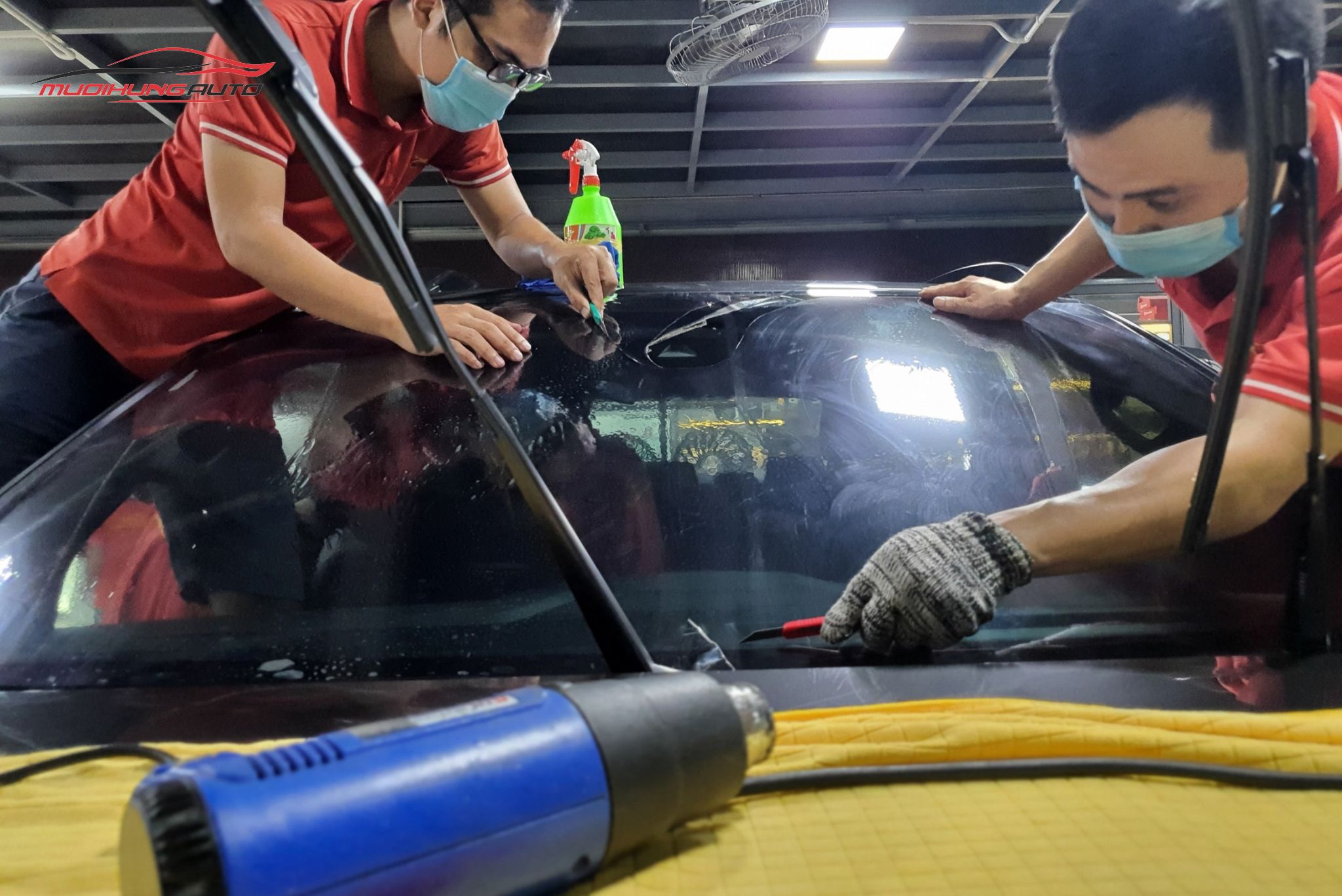 Dán phim cách nhiệt 3M cho ô tô Ford Ranger 2021