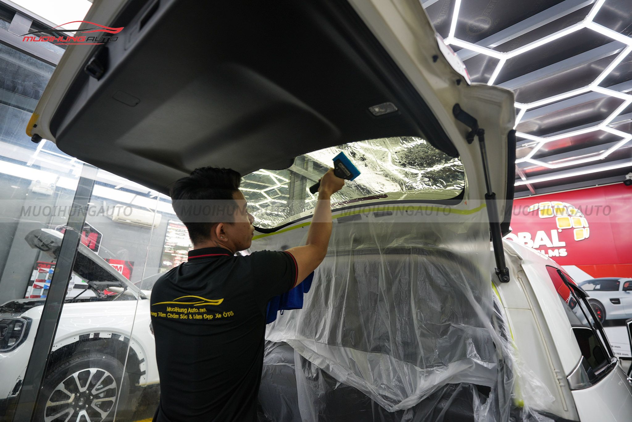 Dán phim cách nhiệt 3M cho ô tô Honda Odyssey 2016