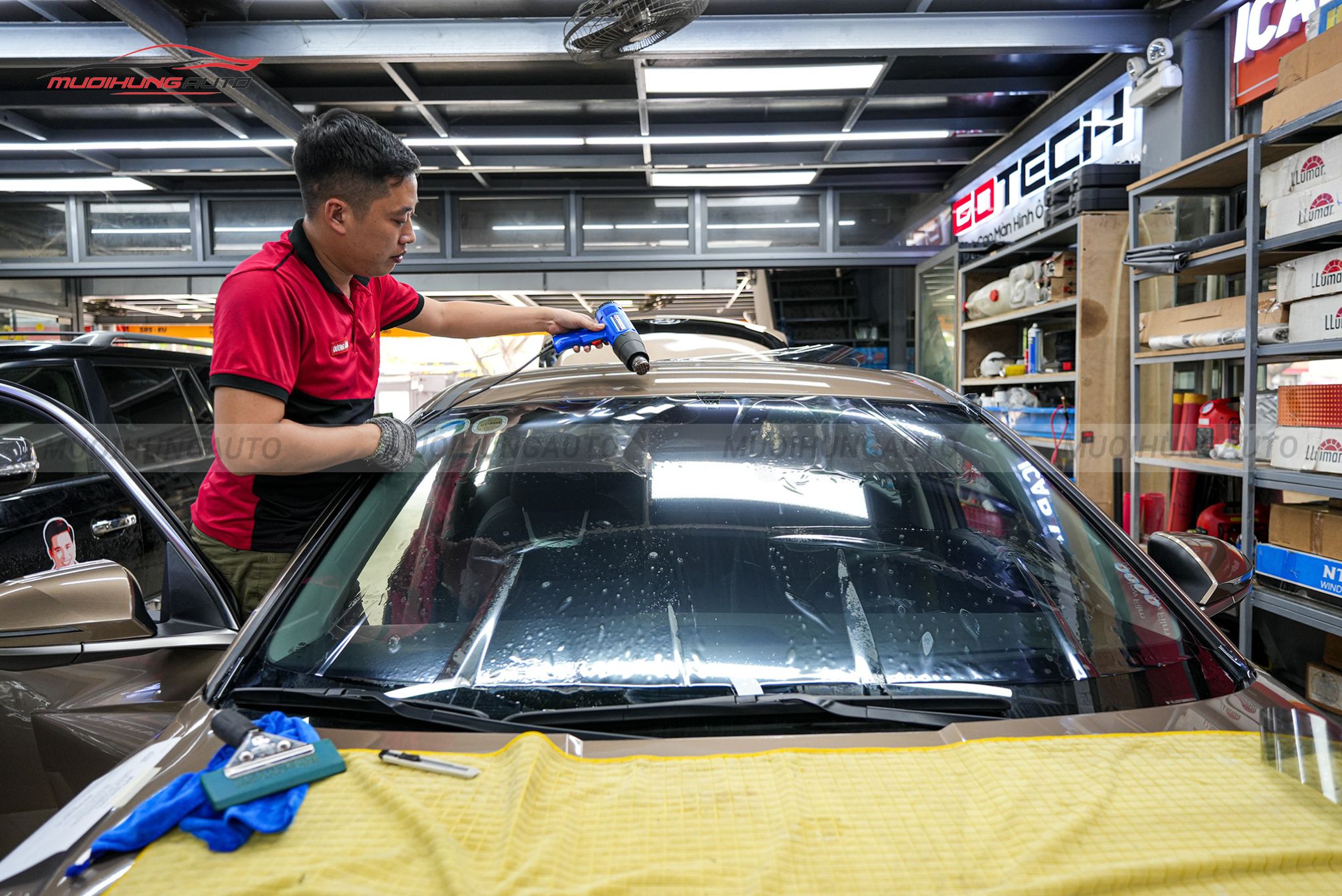 Dán phim cách nhiệt 3M cho ô tô Hyundai Tucson 2022