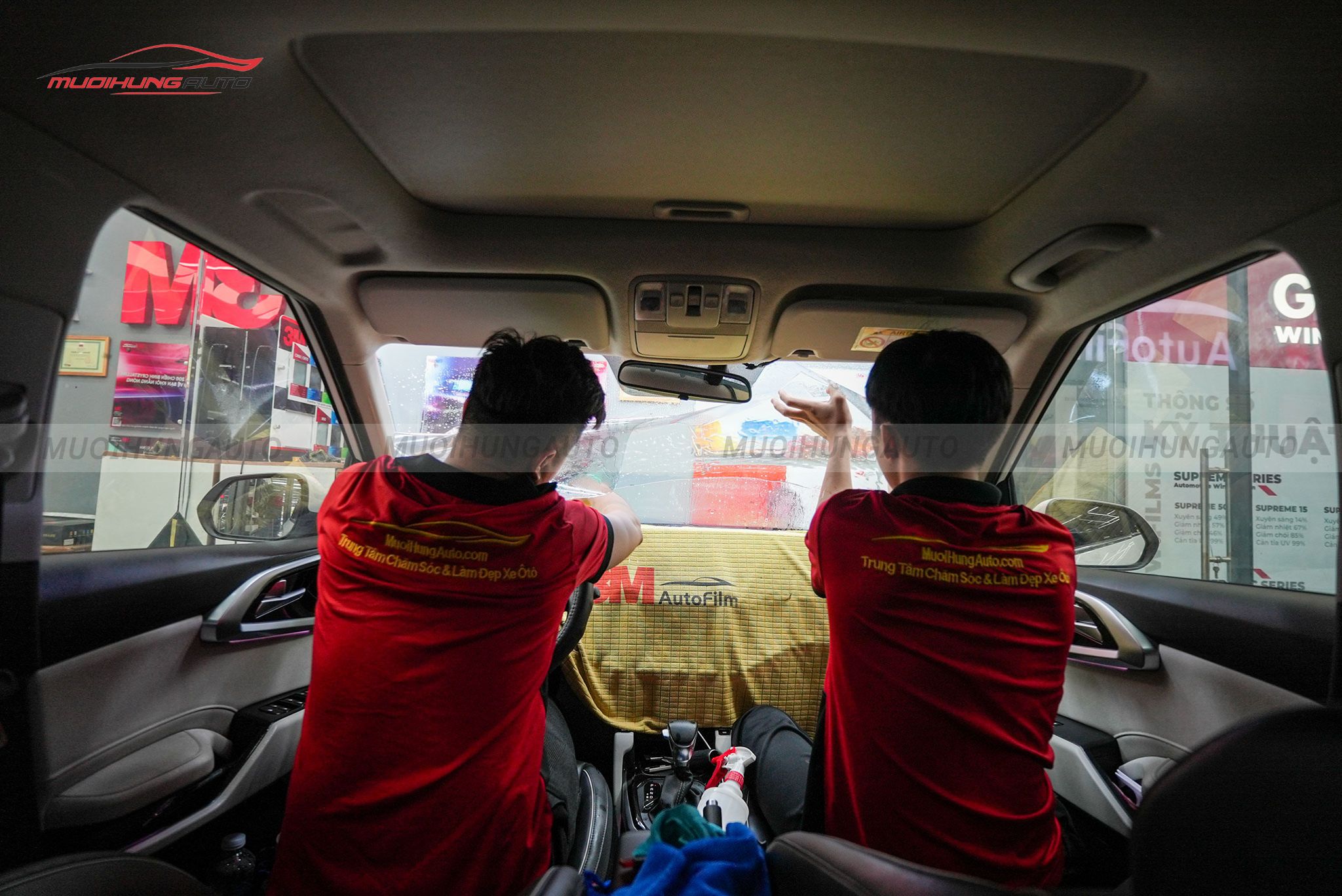 Dán phim cách nhiệt 3M cho ô tô Kia Carens 2023