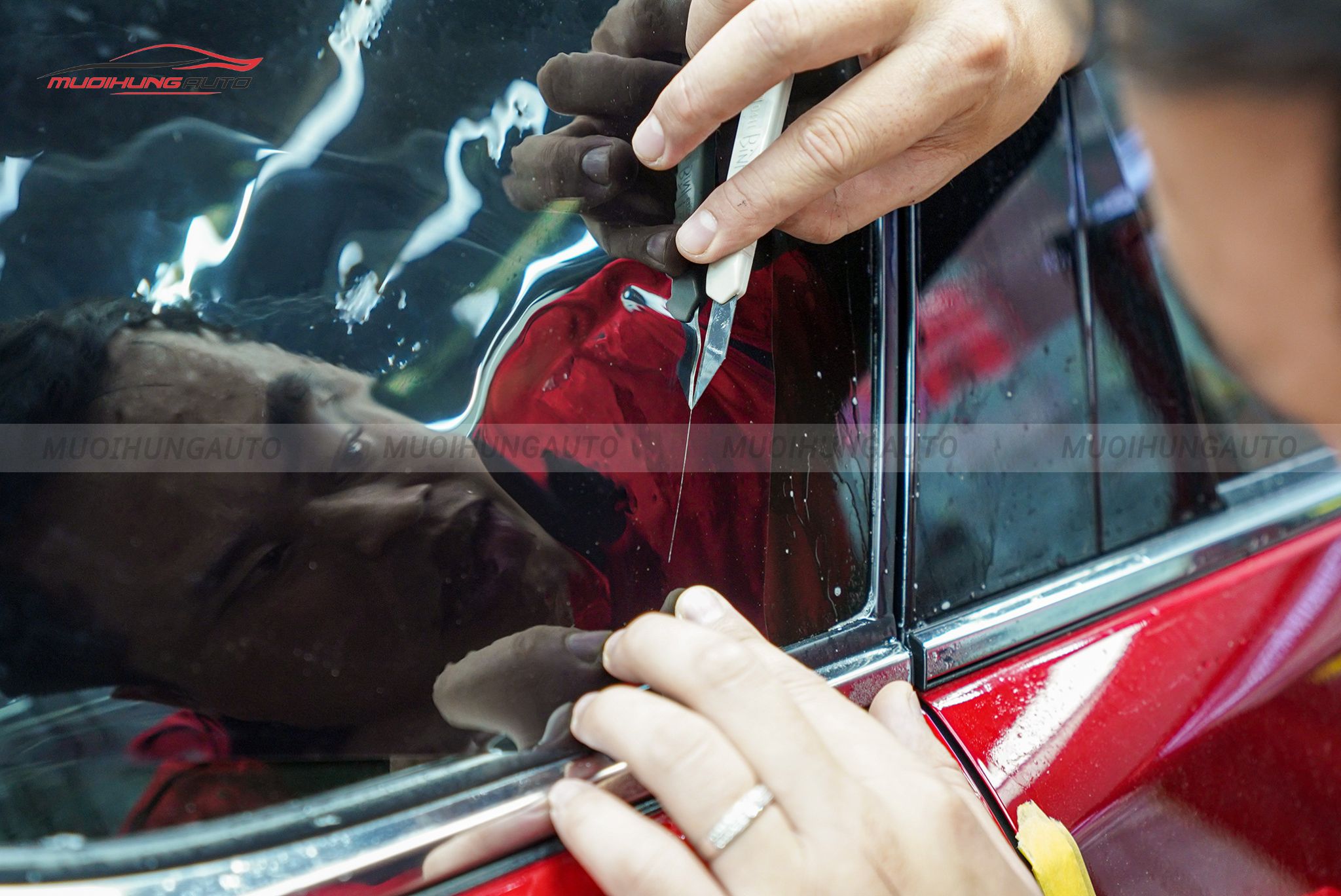 Dán phim cách nhiệt 3M cho ô tô Mazda CX8 2023