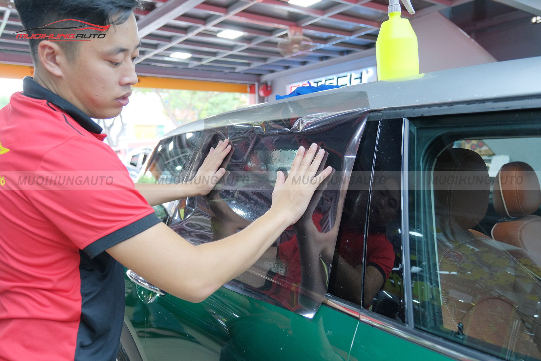 Dán phim cách nhiệt 3M cho ô tô Mini Cooper