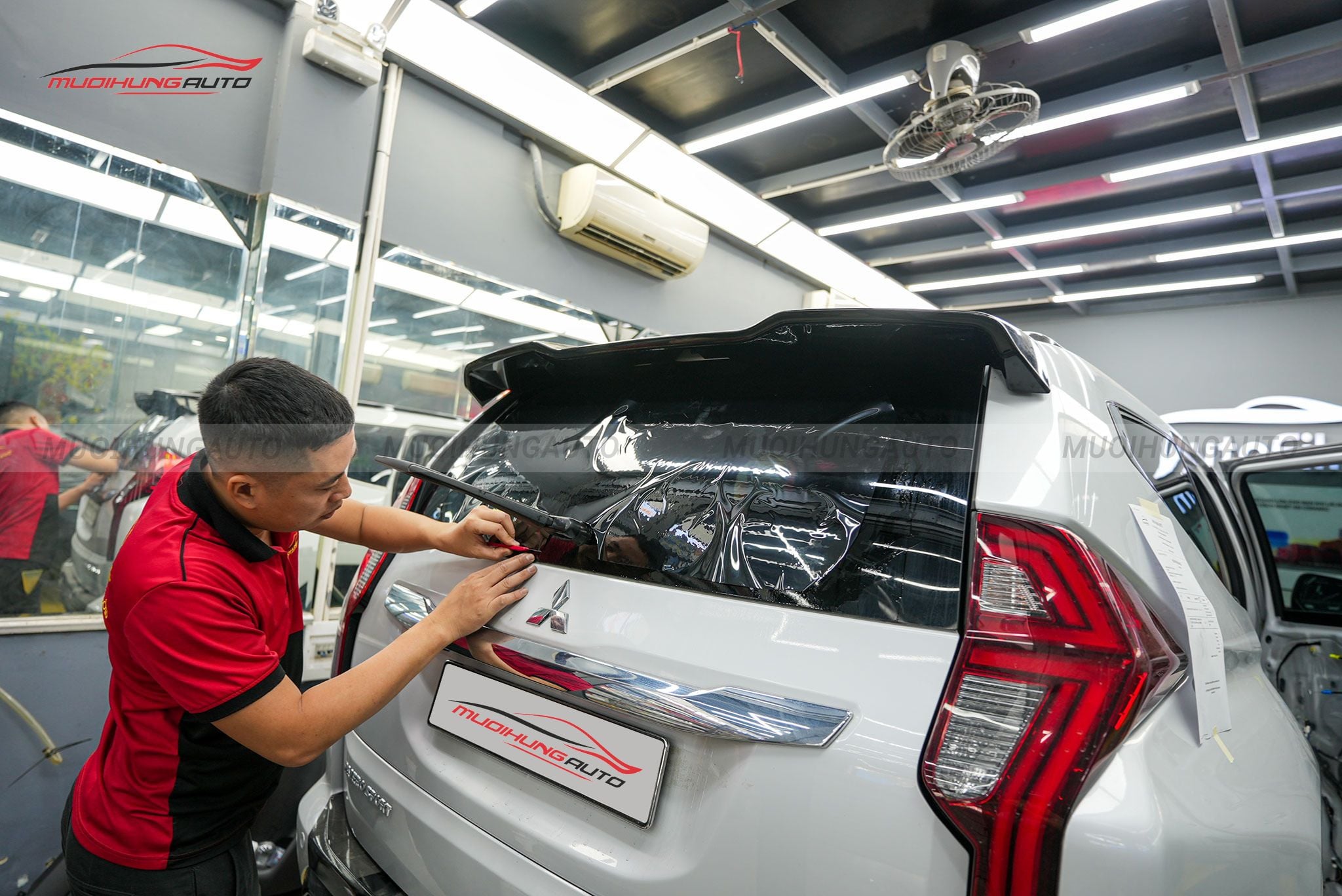 Dán phim cách nhiệt 3M cho ô tô Mitsubishi Pajero Sport 2024