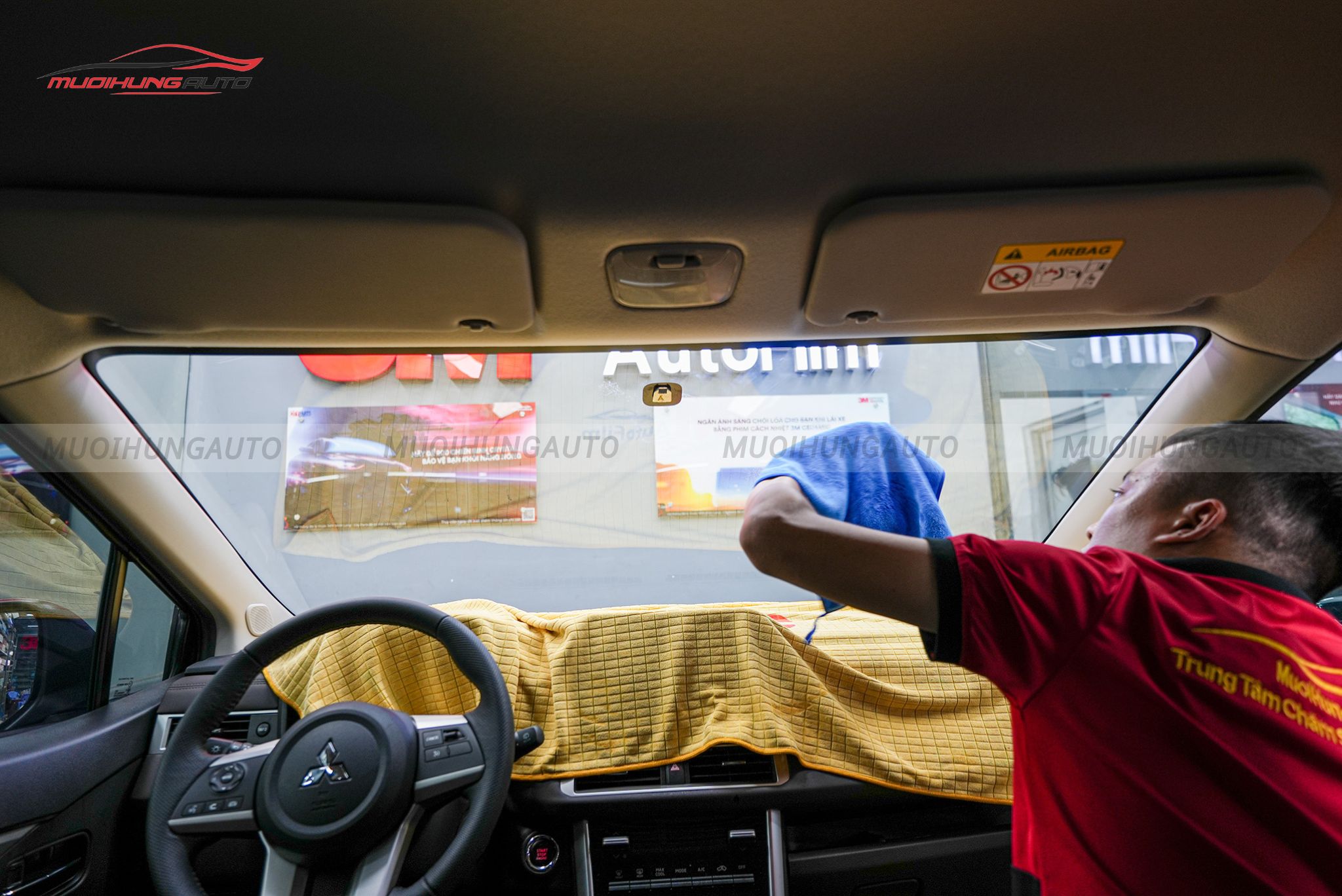 Dán phim cách nhiệt 3M cho ô tô Mitsubishi Xpander 2022