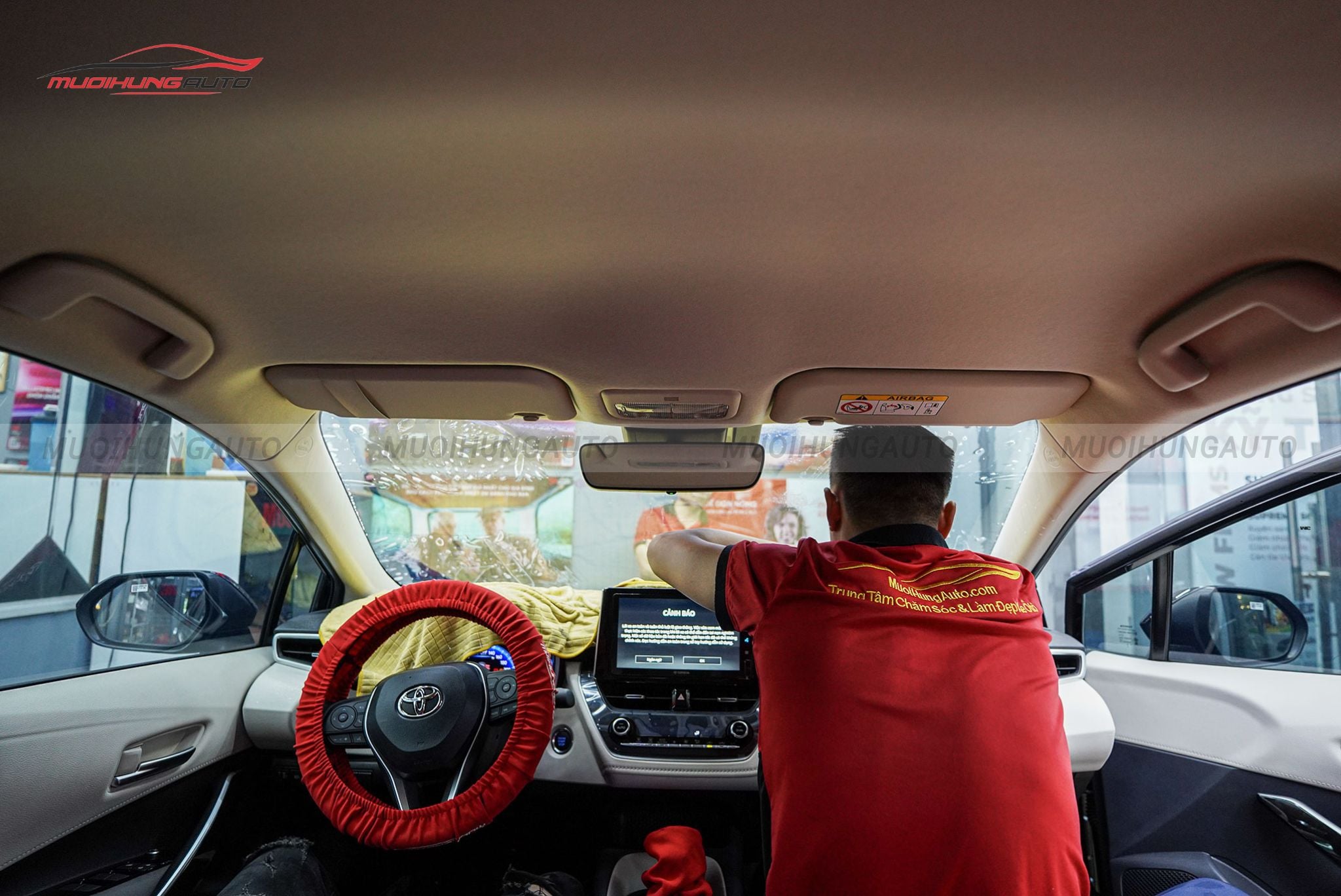 Dán phim cách nhiệt 3M cho ô tô Toyota Altis 2023