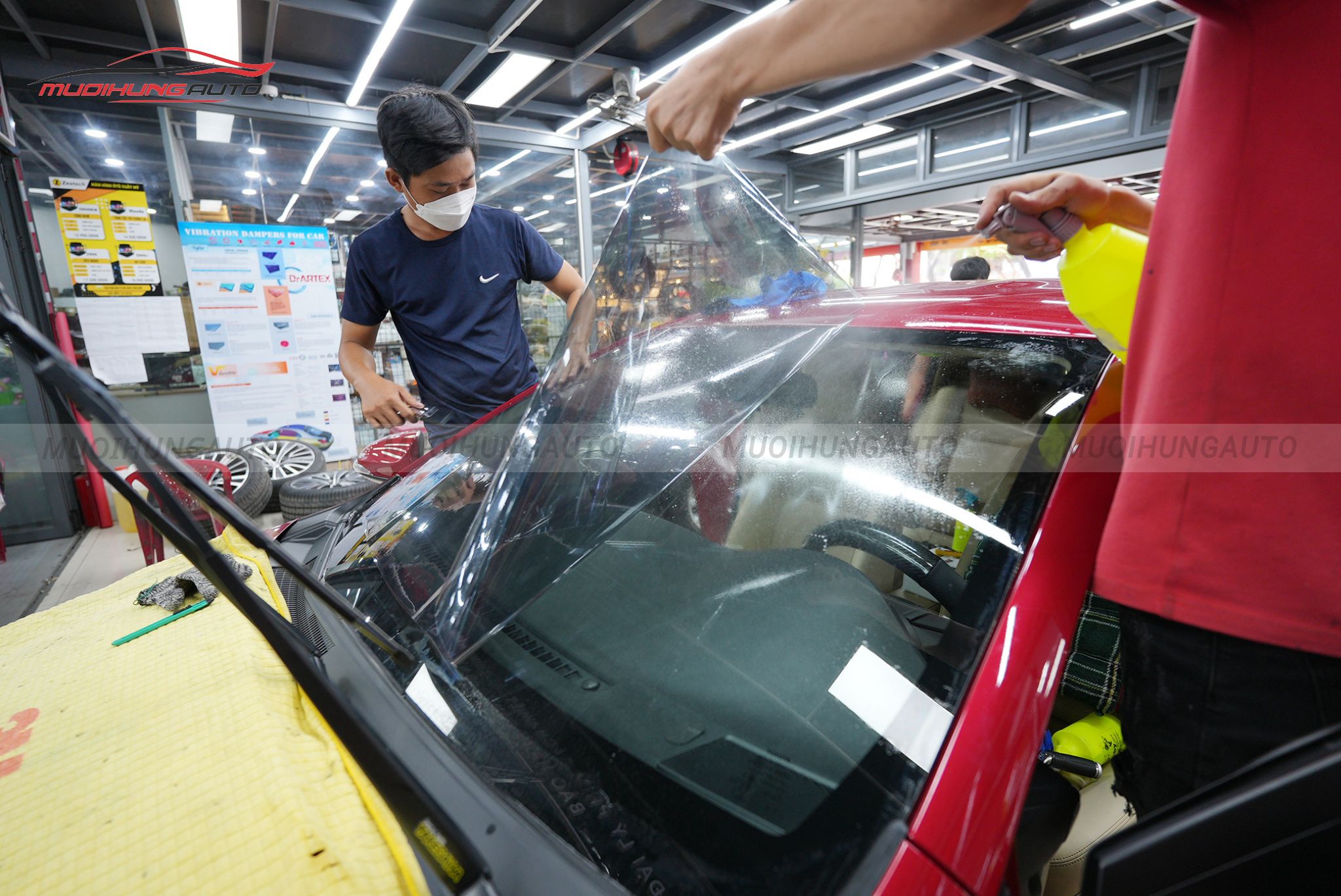 Dán phim cách nhiệt 3M cho ô tô Toyota Vios 2022