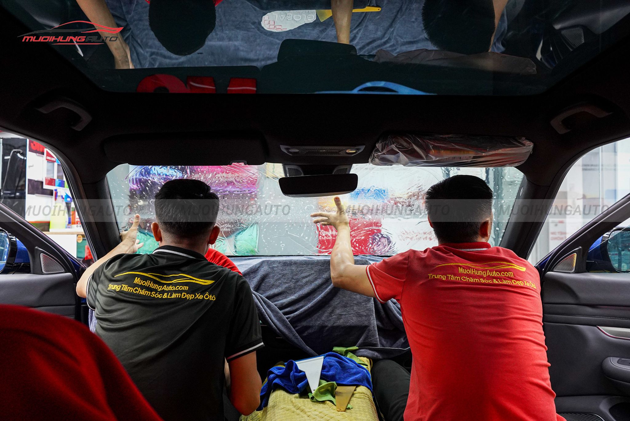 Dán phim cách nhiệt 3M cho ô tô Vinfast VF9