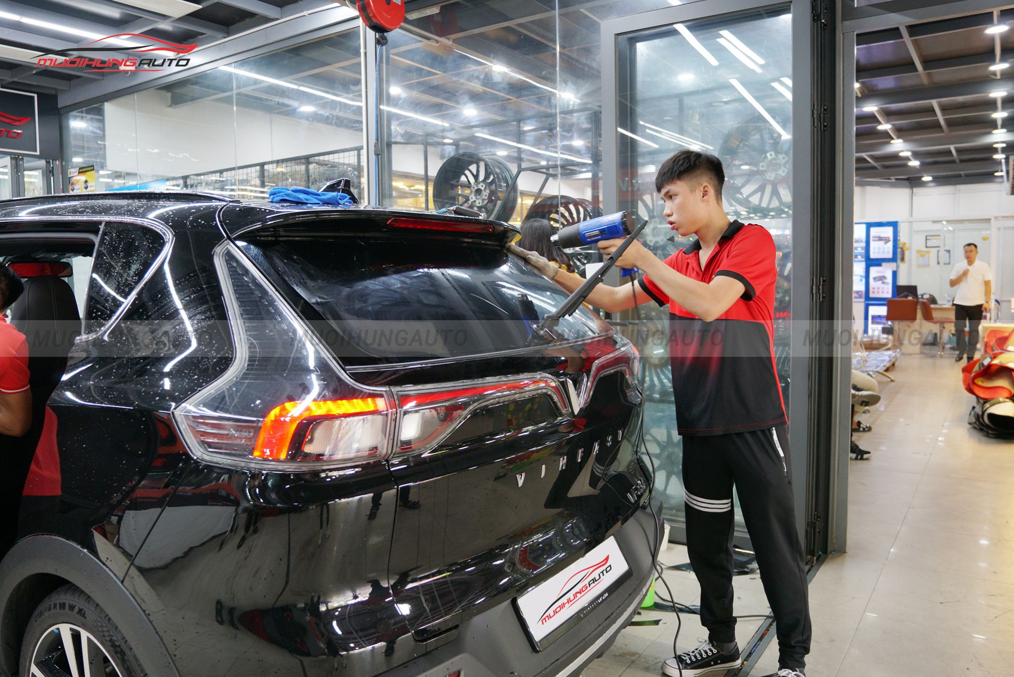 Dán phim cách nhiệt 3M cho ô tô Vinfast VFe34