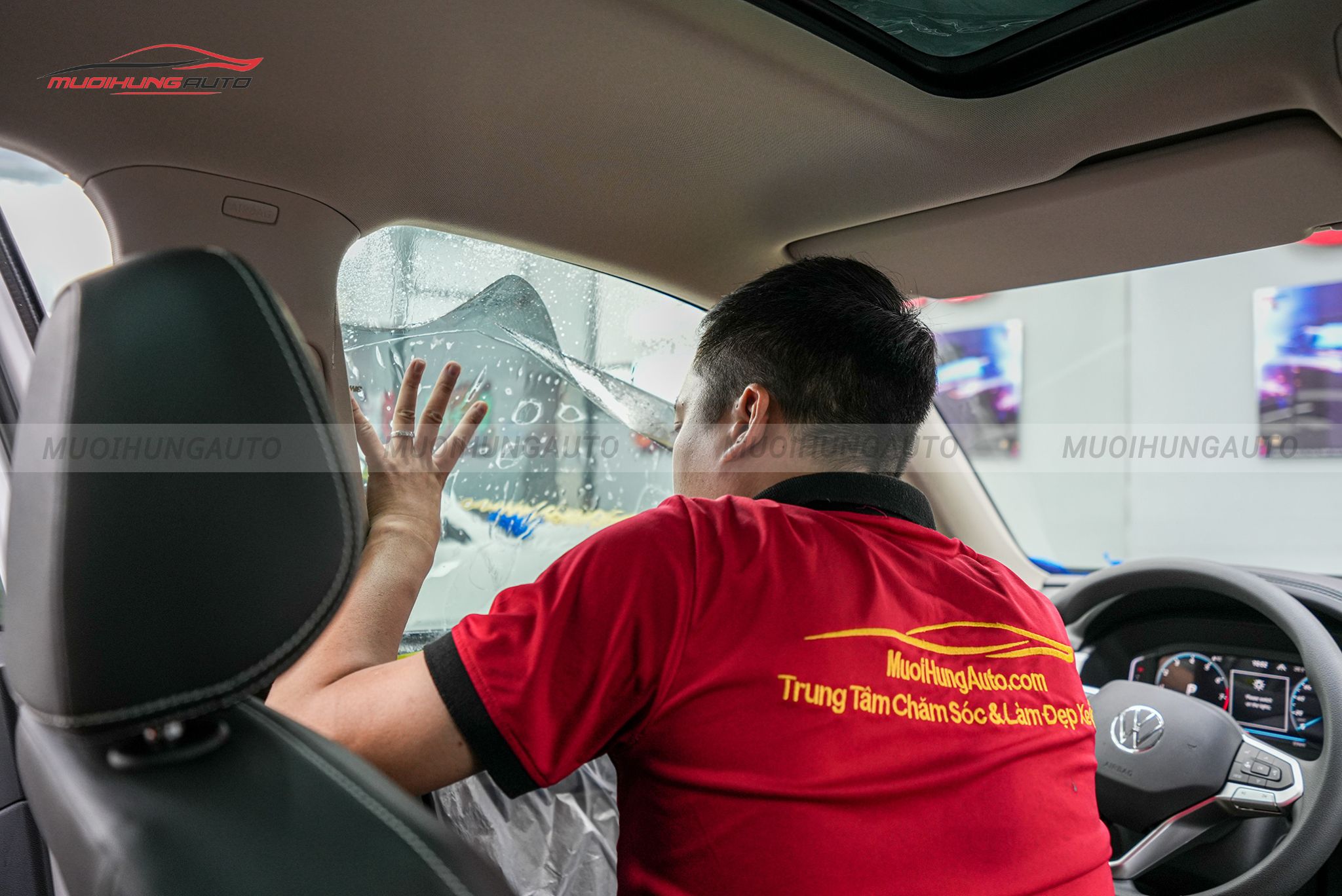 Dán phim cách nhiệt 3M cho ô tô Volkswagen Teramont 2022