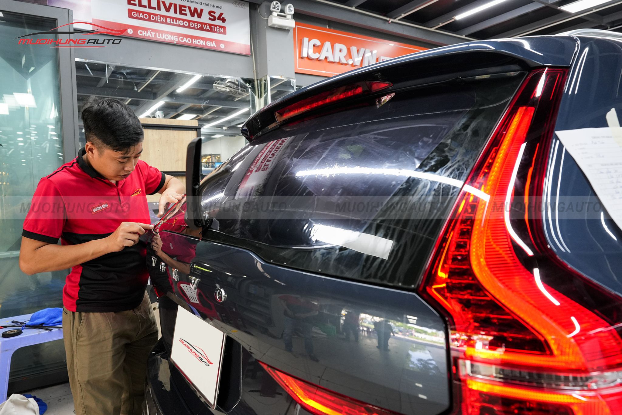 Dán phim cách nhiệt 3M cho ô tô Volvo B6