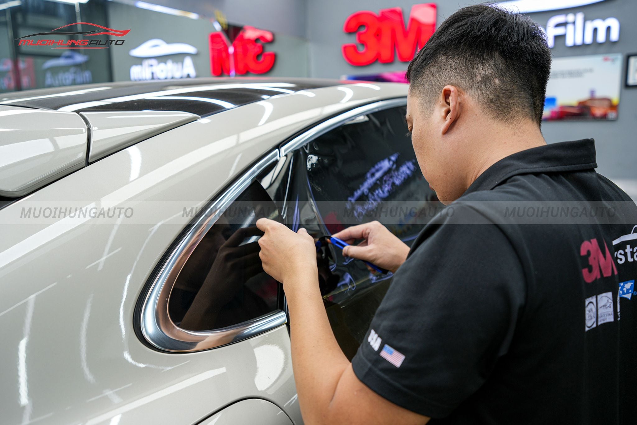 Dán phim cách nhiệt 3M cho Porsche Cayenne 2022