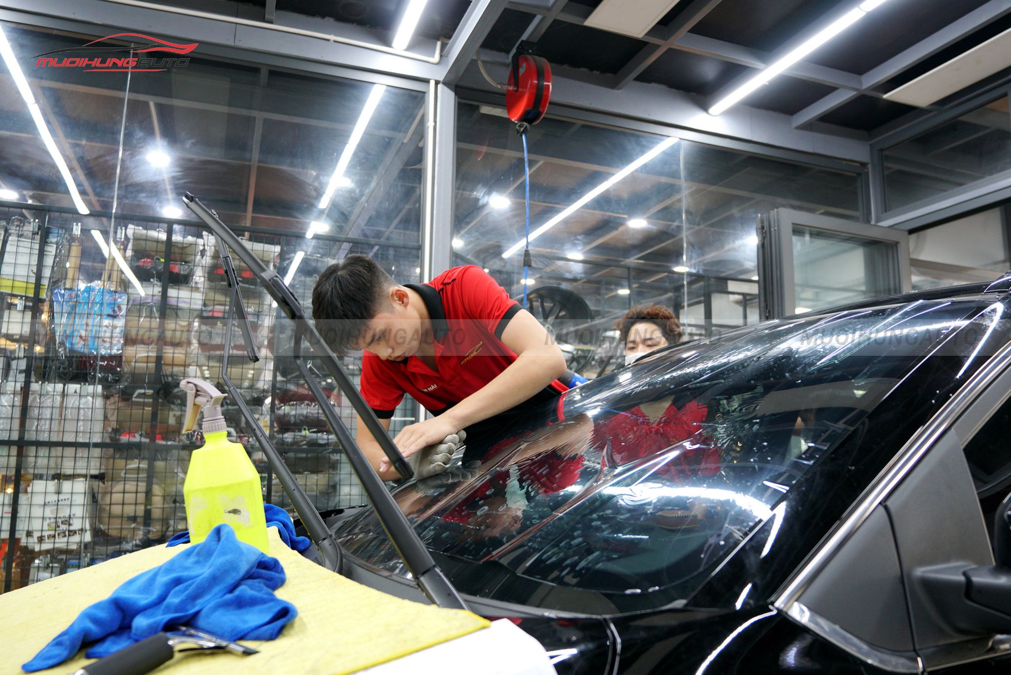 Dán phim cách nhiệt 3M cho Vinfast VFe34