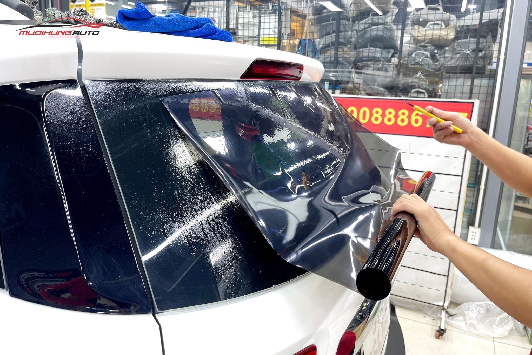 Dán phim cách nhiệt 3M cho xe Ford Ecosport