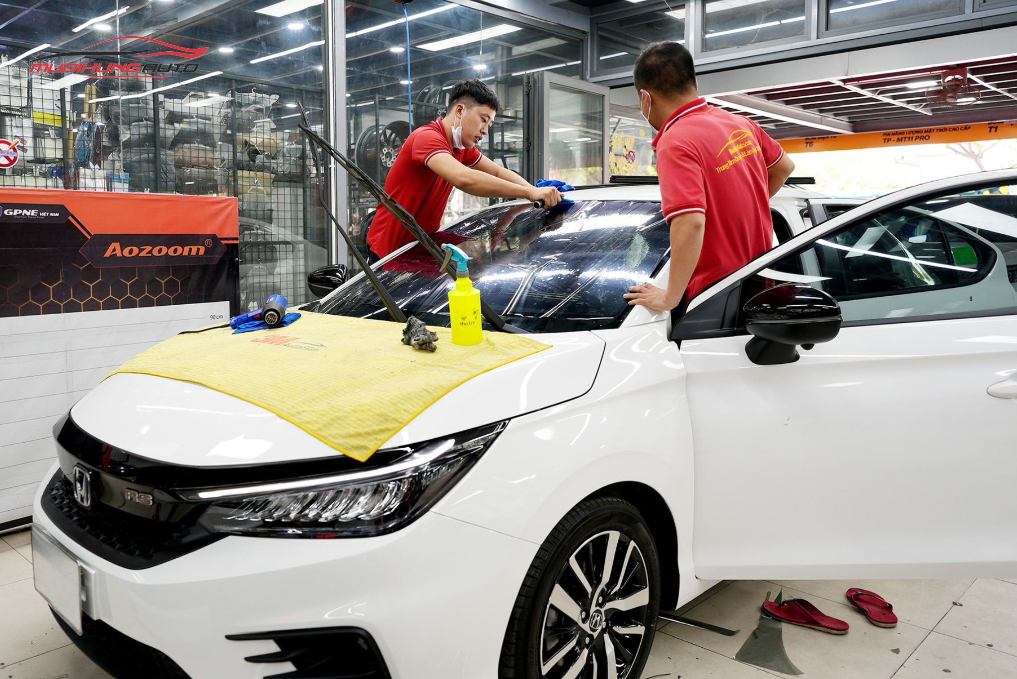 Dán phim cách nhiệt 3M cho xe Honda City 2022