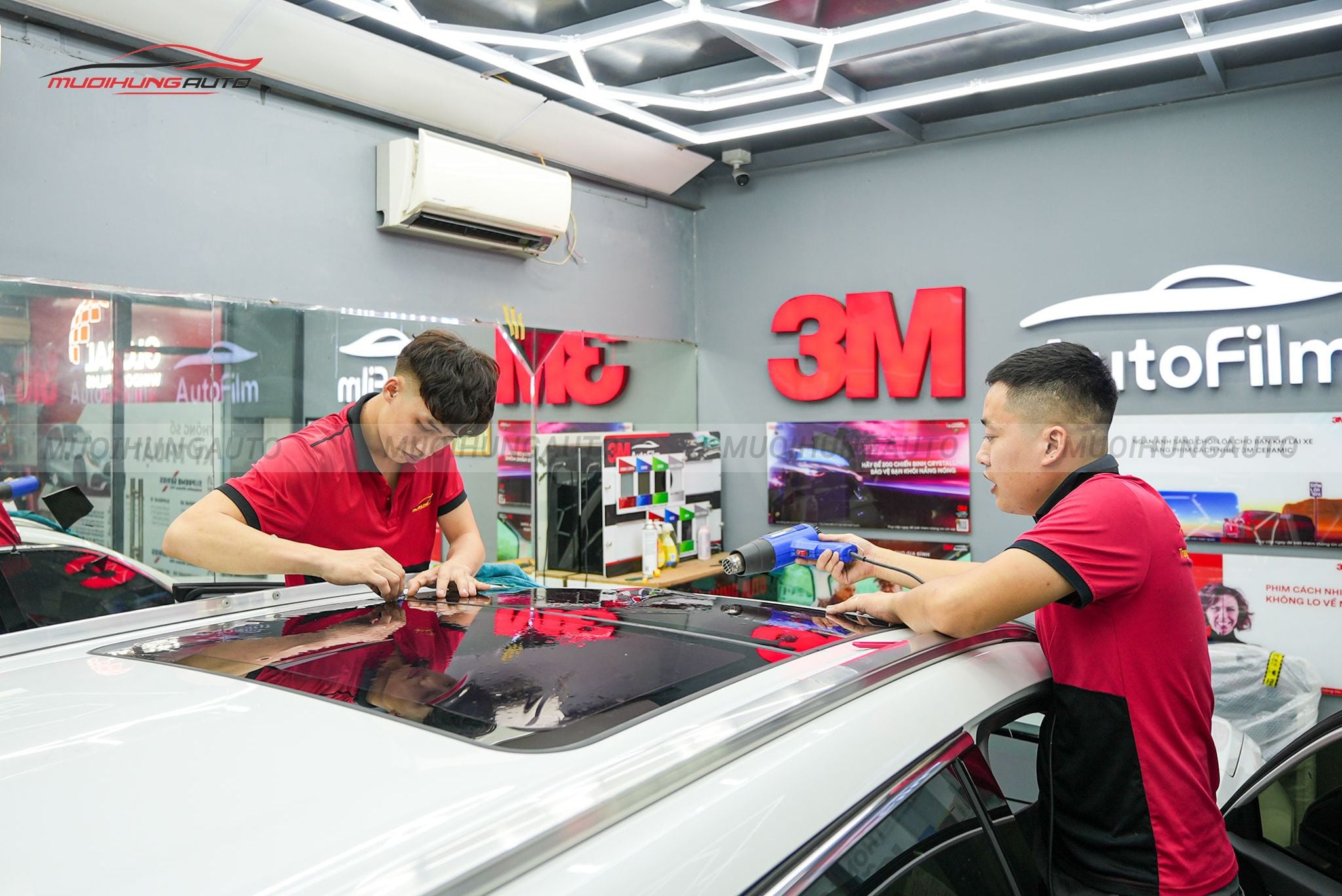 Dán phim cách nhiệt 3M cho xe Honda CRV 2024