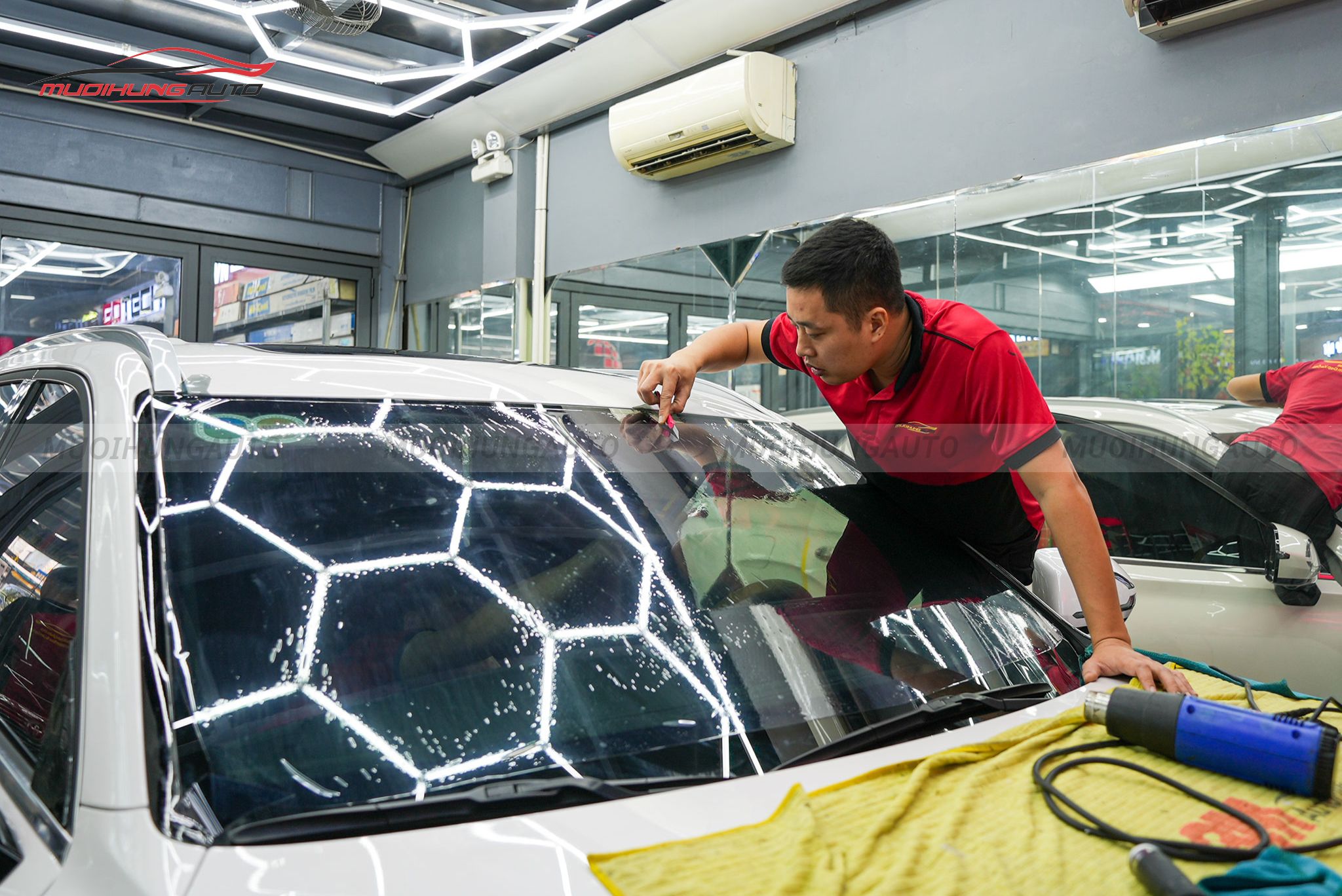 Dán phim cách nhiệt 3M cho xe Hyundai Palisade 2024