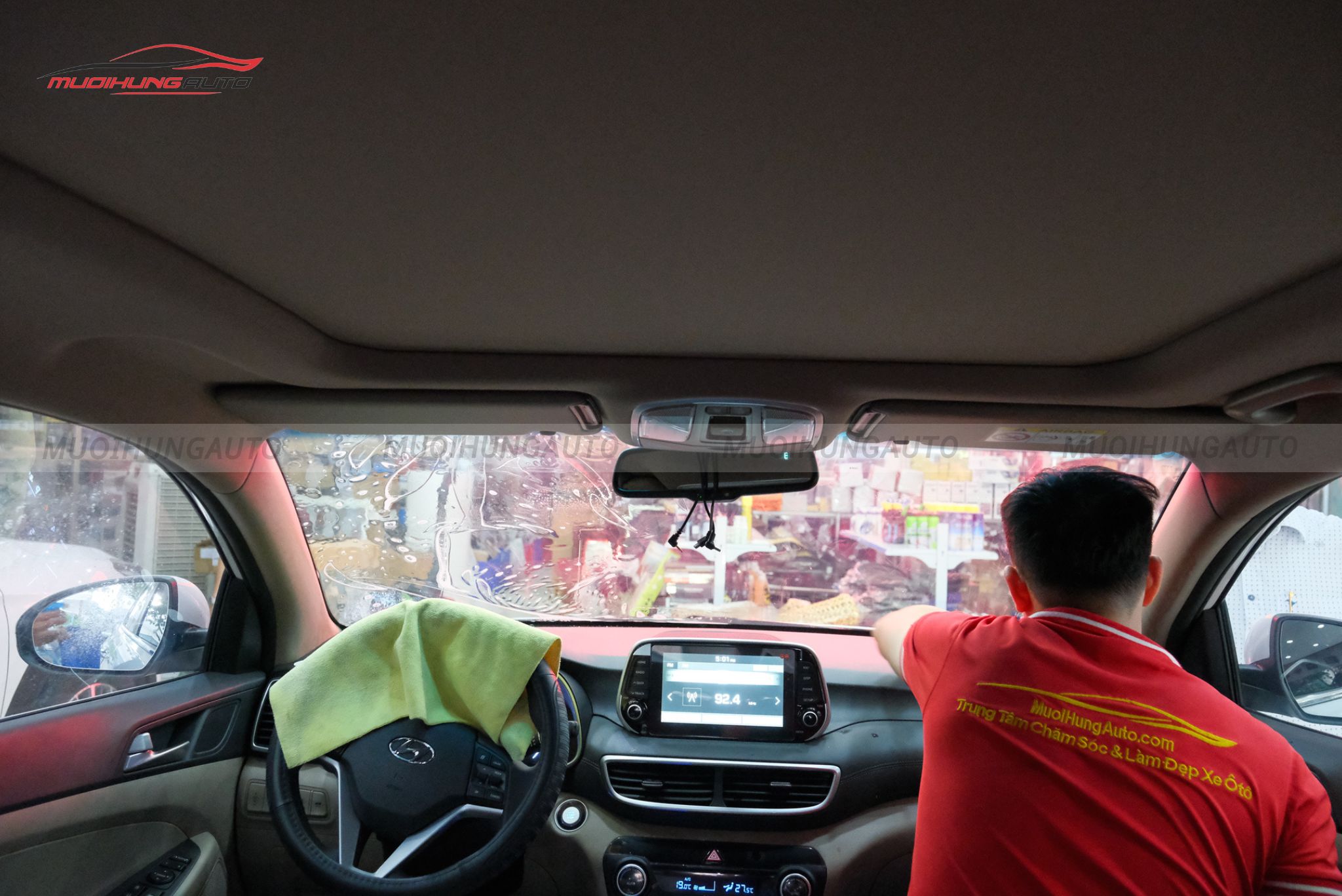 Dán phim cách nhiệt 3M cho xe Hyundai Tucson 2019