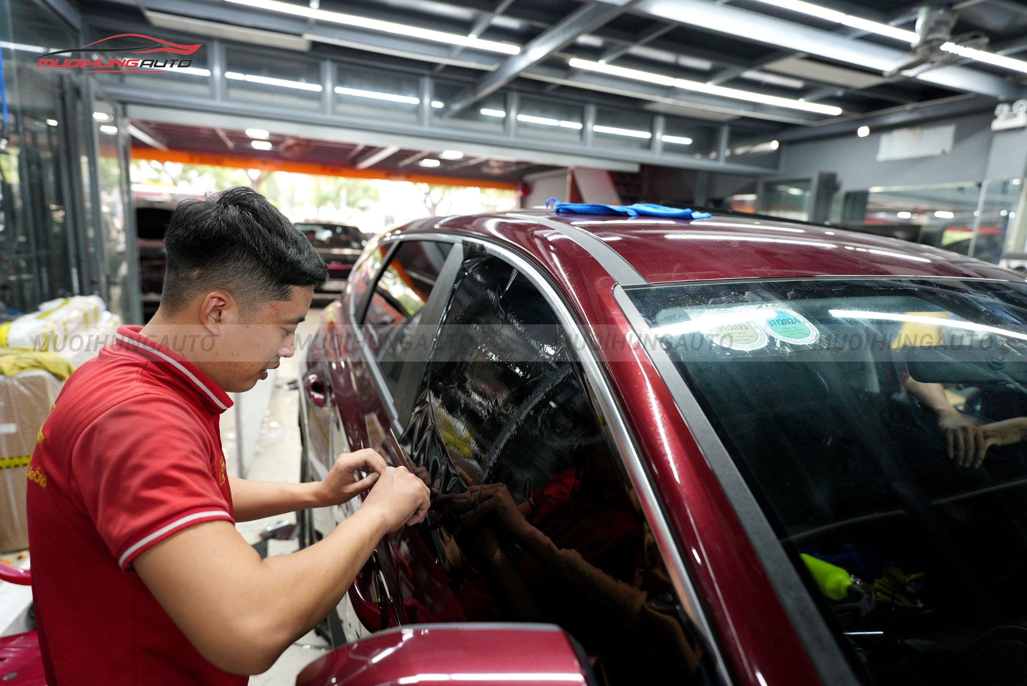 Dán phim cách nhiệt 3M cho xe Hyundai Tucson