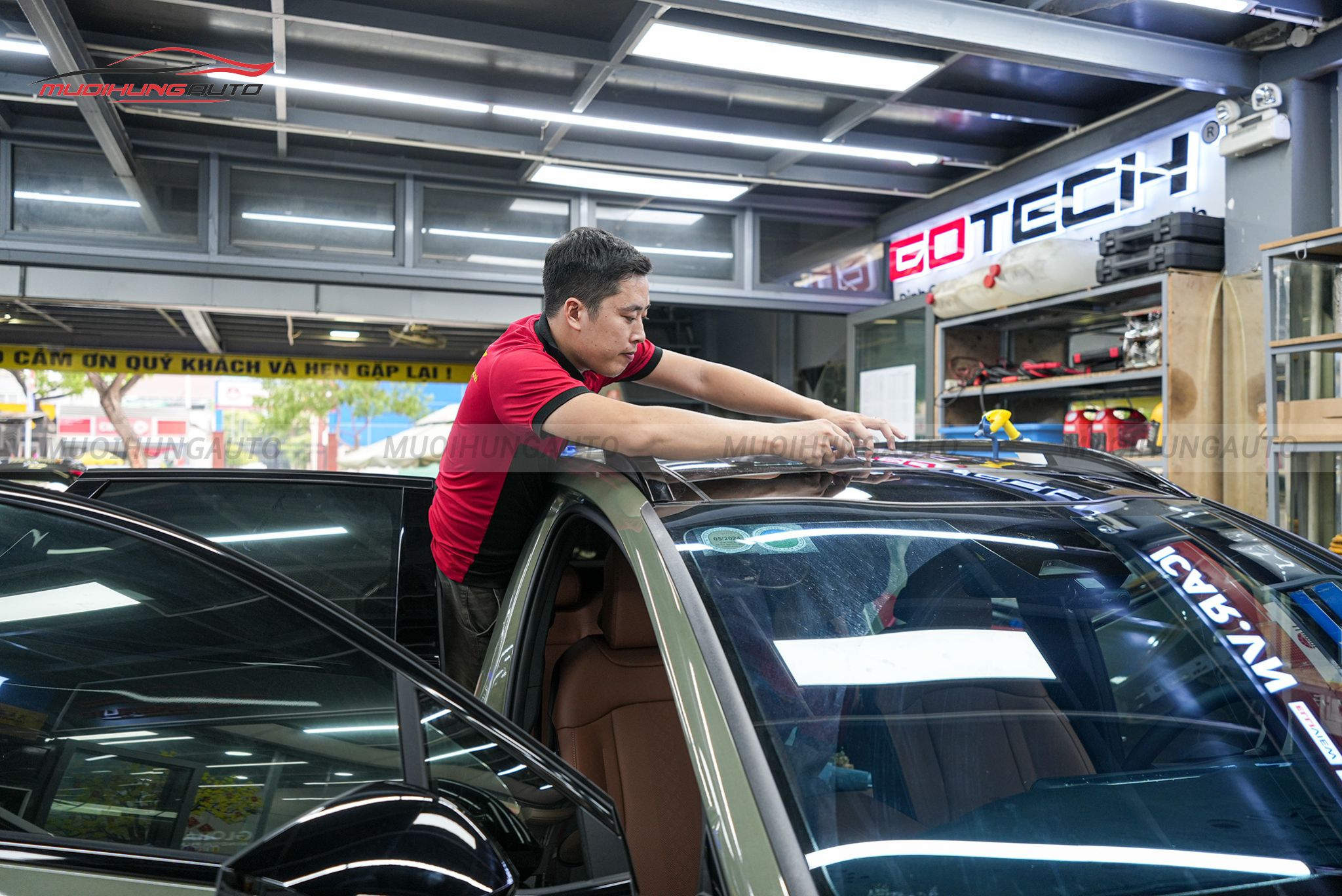 Dán phim cách nhiệt 3M cho xe Kia Sportage 2023