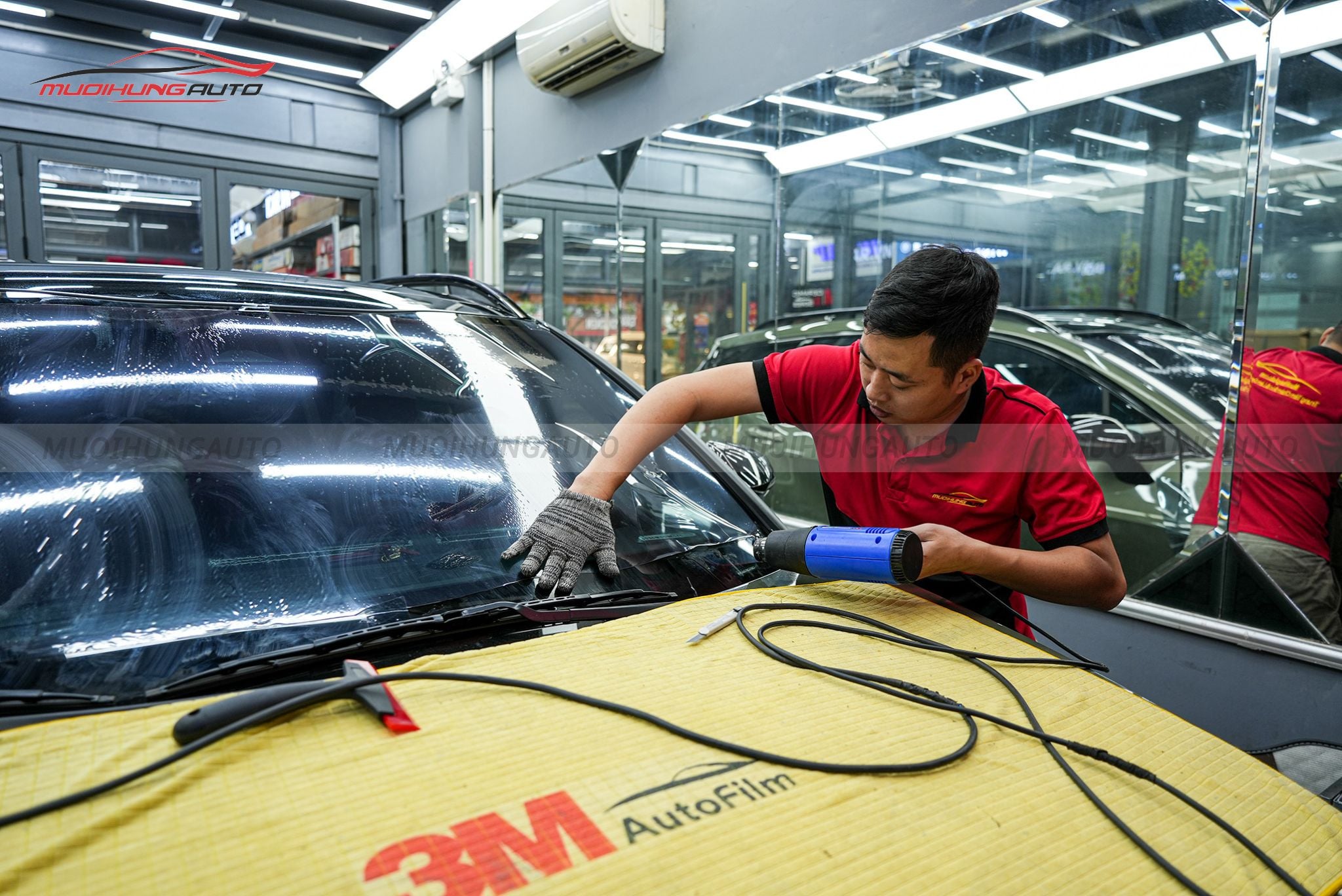 Dán phim cách nhiệt 3M cho xe Kia Sportage