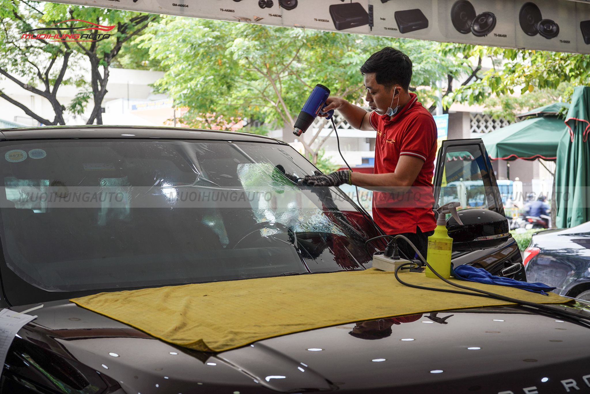 Dán phim cách nhiệt 3M cho xe Land Rover Range Rover 2020