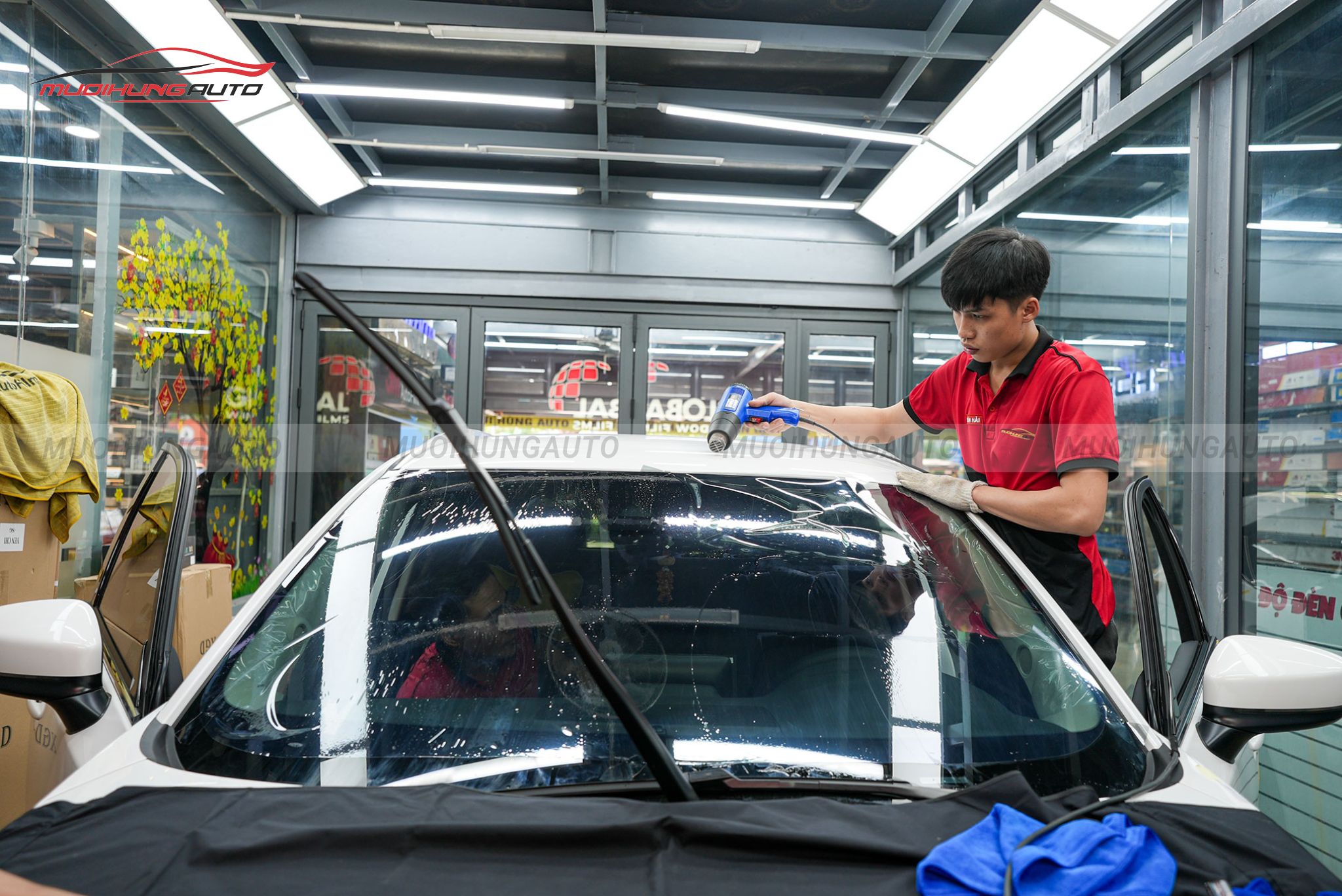 Dán phim cách nhiệt 3M cho xe Mazda CX5 2023