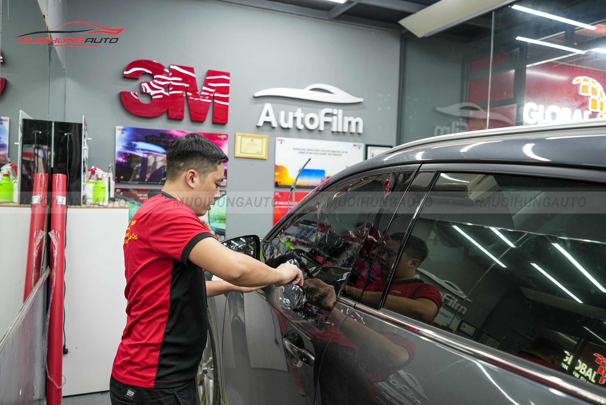 Dán phim cách nhiệt 3M cho xe Mazda CX5