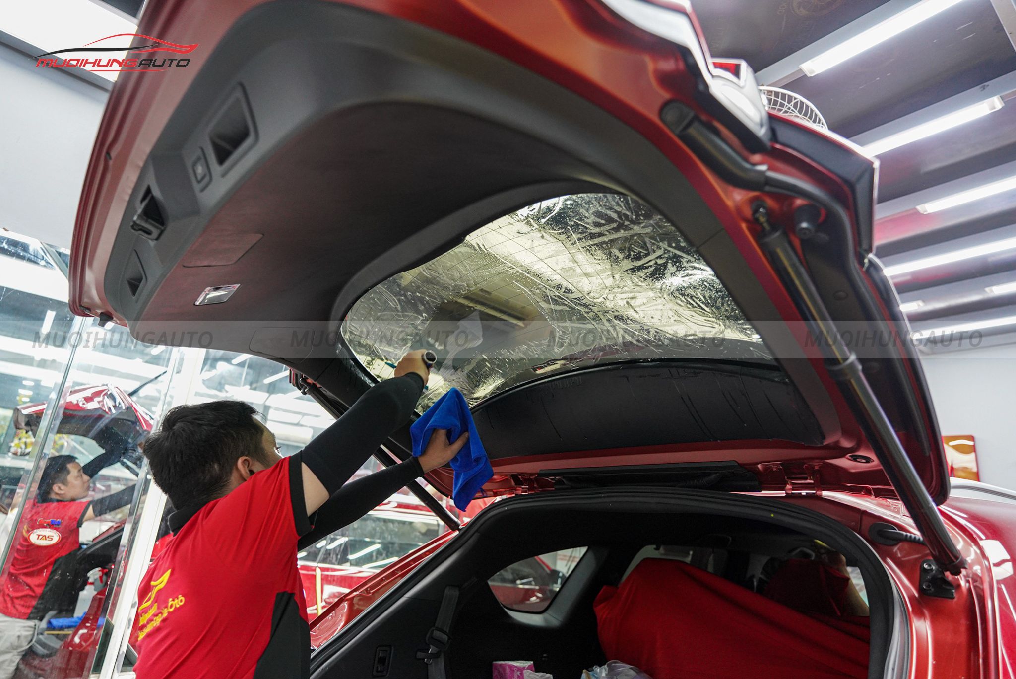 Dán phim cách nhiệt 3M cho xe Mazda CX8 2023