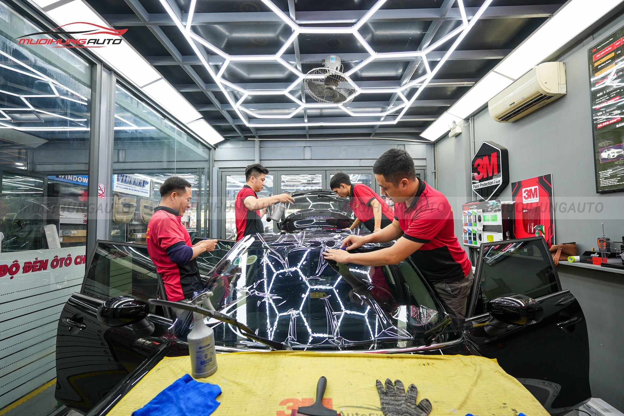 Dán phim cách nhiệt 3M cho xe Mini Cooper 2024