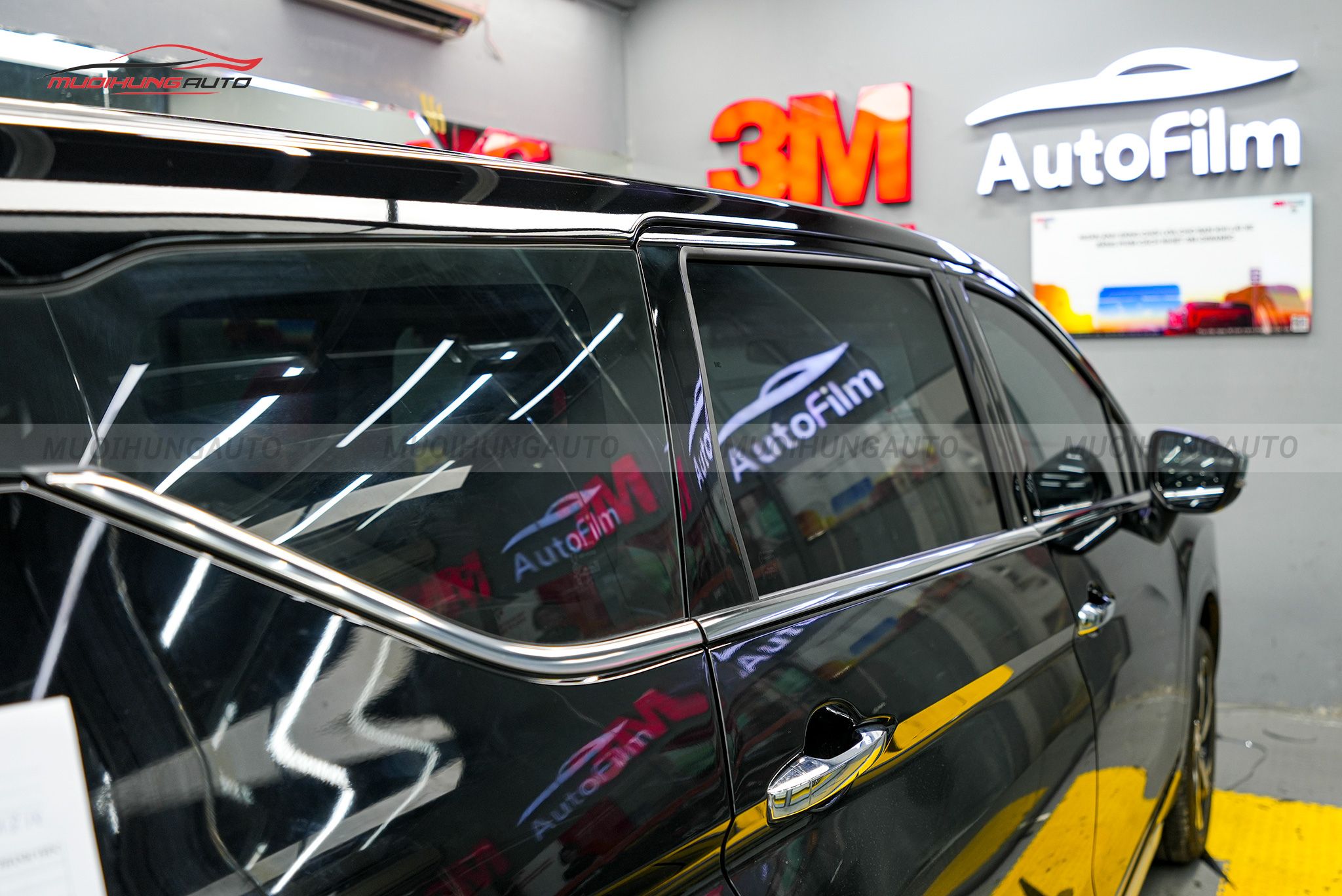 Dán phim cách nhiệt 3M cho xe Mitsubishi Xpander 2022