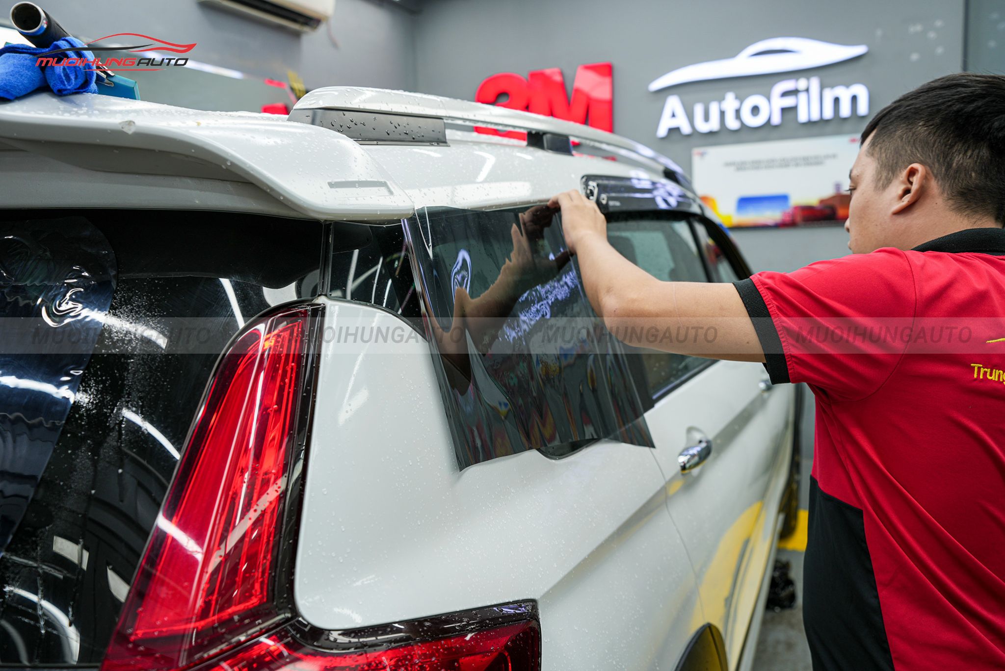 Dán phim cách nhiệt 3M cho xe Suzuki XL7