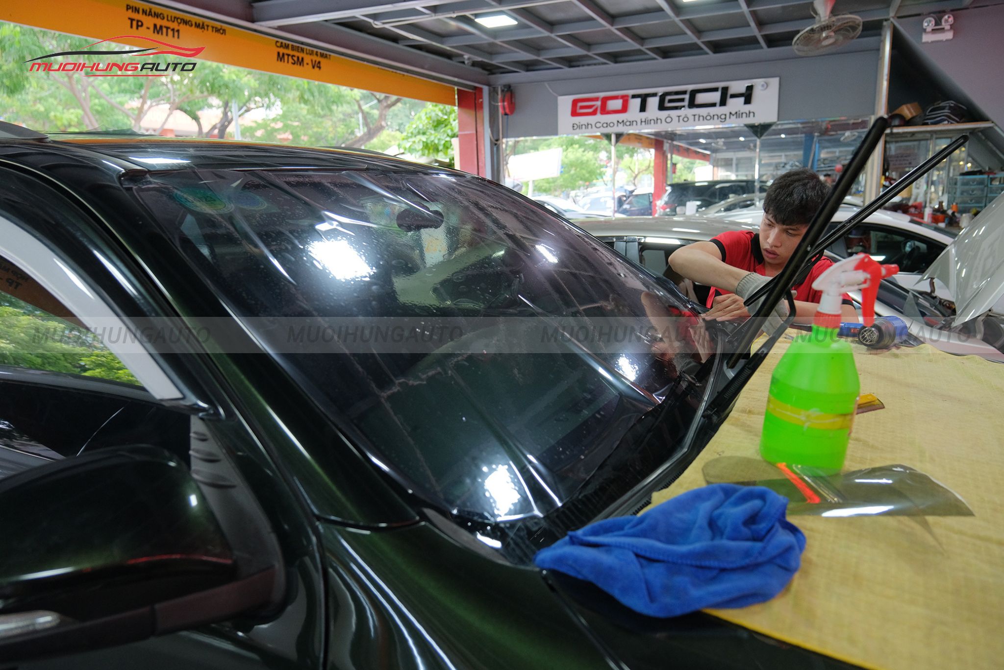 Dán phim cách nhiệt 3M cho xe Toyota Fortuner